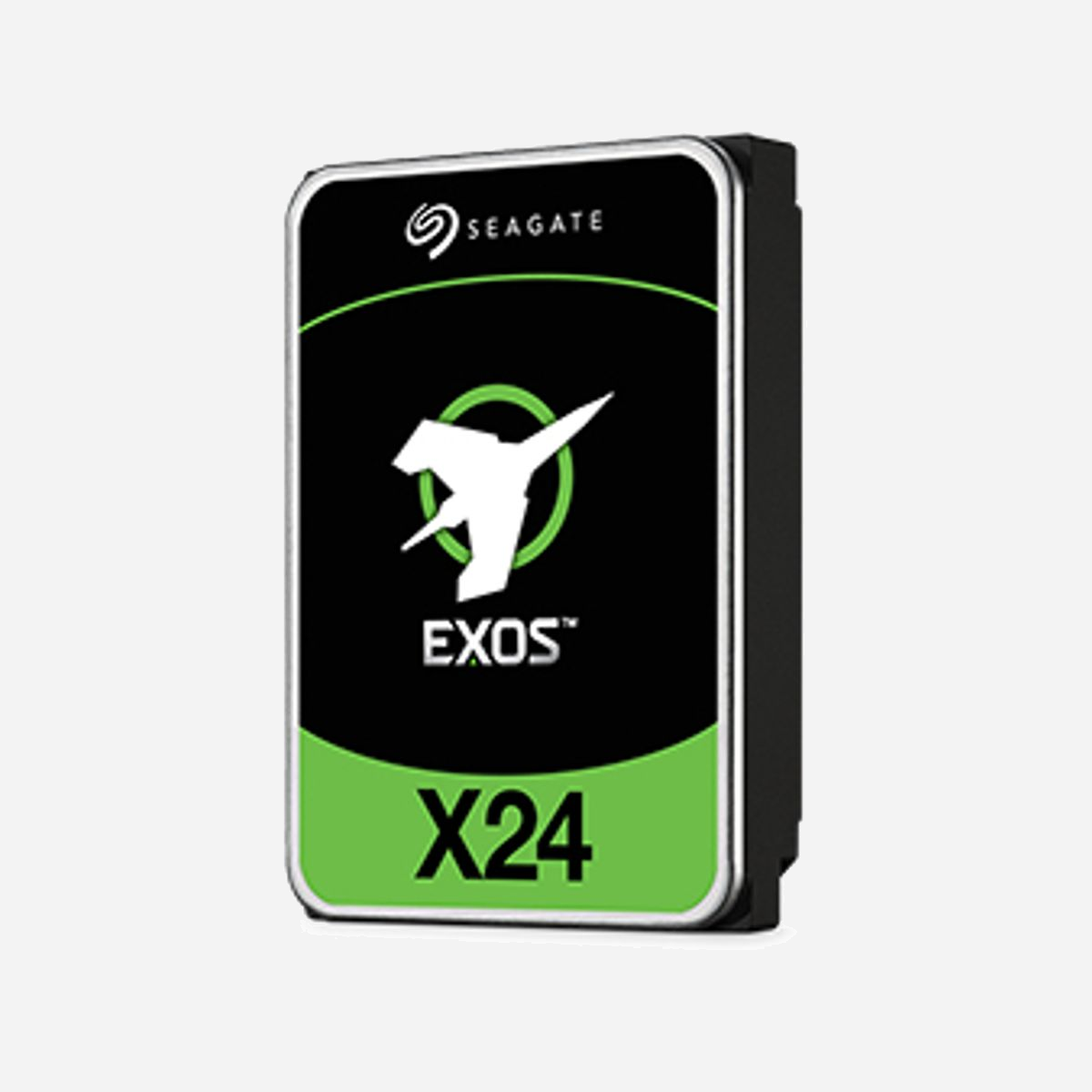Seagate Exos X24 20To HDD 3.5" SATA III 7200RPM 512Mo Cache (ST20000NM001H) : 285Mo/s, Latence 4.16ms, RV Sensors, MTBF 2.5M heures - Seagate Exos X24. Capacité disque dur: 20 To, Vitesse de rotation du disque dur: 7200 tr/min, Taille du tampon du lecteur de stockage: 512 Mo, Taille du disque dur: 3.5", Interface: Série ATA III