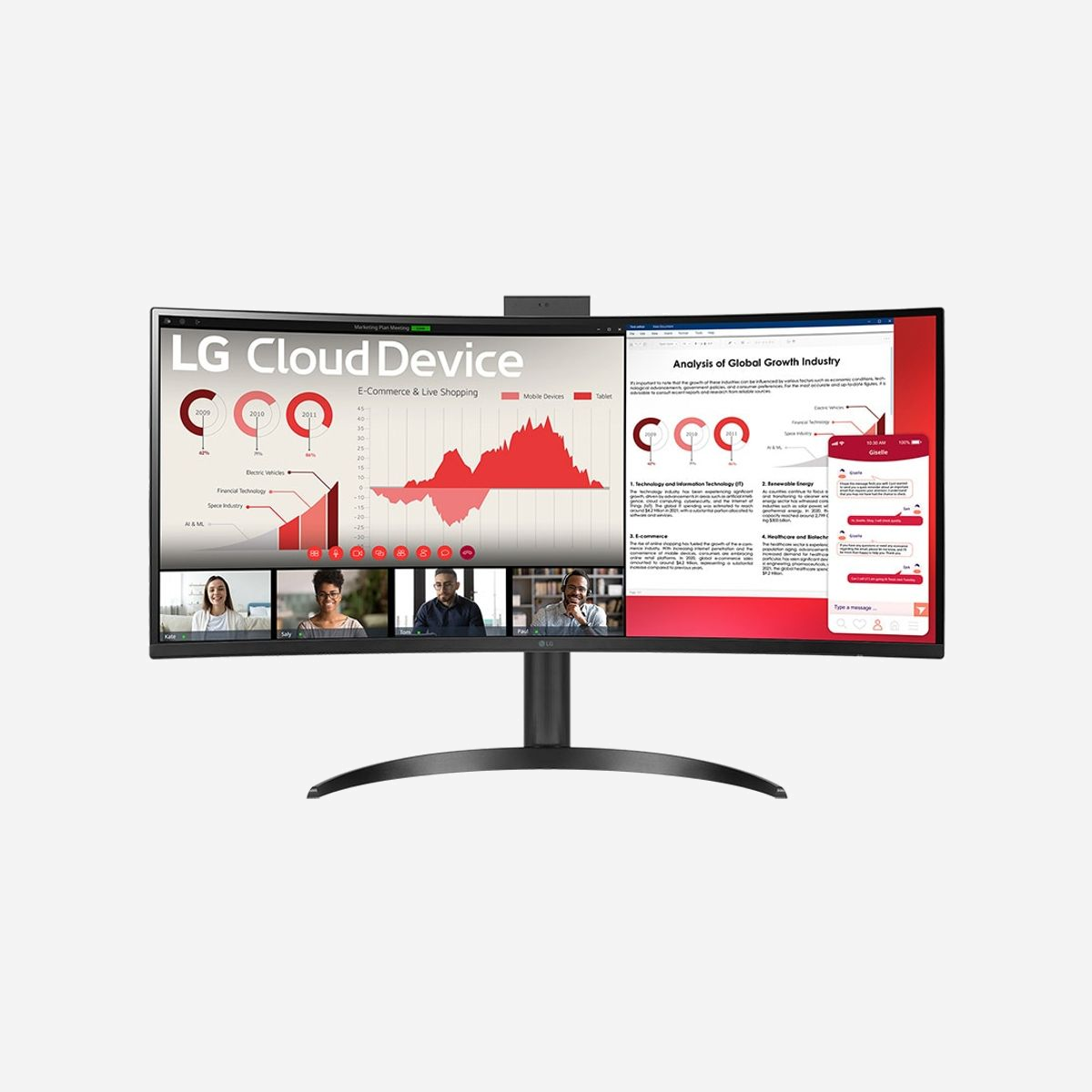 LG All-in-One Thin Client 34CR651W-BP Écran VA 34" WQHD 3440x1440 Intel Pentium Silver N6005 8Go DDR4 256Go SSD Windows 10 IoT Enterprise LTSC Wi-Fi 6 - LG 34CR651W-BP. Type de produit: All-in-One thin client. Taille de l'écran: 86,4 cm (34"), Type HD: Wide Quad HD, Résolution de l'écran: 3440 x 1440 pixels, Forme d'écran: Incurvé, Type de panneau: VA. Famille de processeur: Intel® Pentium® Silver, Fréquence du processeur: 2 GHz. Mémoire interne: 8 Go, Type de mémoire interne: DDR4-SDRAM. Capacité totale de stockage: 256 Go, Supports de stockage: SSD. Appareil photo intégré. Système d'exploitation installé: Windows 10 IoT Enterprise LTSC. Couleur du produit: Noir