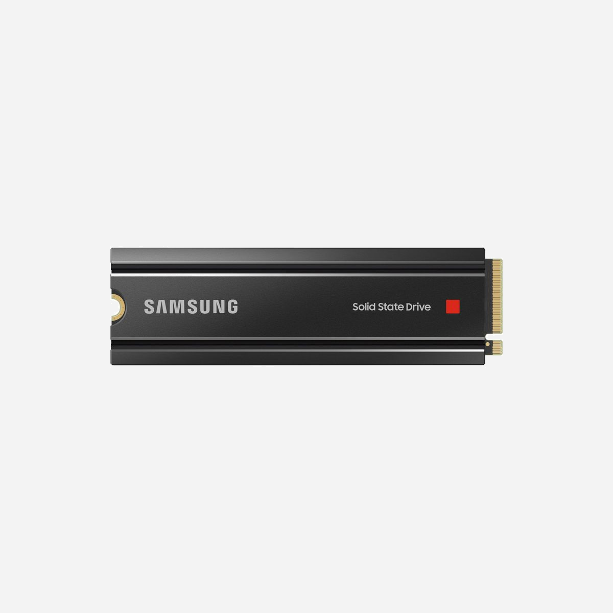 Samsung SSD 980 PRO 1 To M.2 PCIe 4.0 NVMe 1.3c V-NAND MLC 2280 Lecture 7000Mo/s Ecriture 5000Mo/s avec Contrôleur Samsung - SSD de niveau supérieur<br>Libérer la puissance du PCIe® 4.0 NVMe™ SSD 980 PRO pour accéder à un niveau supérieur. L'interface PCIe® 4.0 double le taux de transfert des données du PCIe® 3.0 tout en restant rétro compatible pour une polyvalence totale. L'ajout du dissipateur augmente la vitesse, l'optimisation de la consommation électrique, et le contrôle de la chaleur pour maximiser la jouabilité.<br><br>Vitesse maximale<br>Avec le contrôleur made in Samsung pour le PCIe® 4.0 SSD, le 980 PRO est optimisé pour la vitesse. Il offre des vitesses séquentielles de lecture jusqu'à 7000 Mo/s, 2x plus rapide que les SSD en PCIe® 3.0 et 12,7x plus rapide que les SSD SATA. Le 980 PRO atteint ses vitesses maximales sur PCIe® 4.0 et peut varier avec d'autres réglages.<br><br>Contrôle thermique intelligent<br>Le revêtement en nickel du contrôleur Samsung permet une gestion efficace des niveaux de chaleur de la puce NAND. L'étiquette du dissipateur de chaleur du 980 PRO permet un accès au contrôle thermique. Le dissipateur du 980 PRO utilise une technologie SSD approuvée pour les data center afin de dissiper la chaleur, pour des hautes performances gaming sur la plupart des consoles et PC en continu.<br><br>Une combinaison gagnante<br>Gamers, technophiles, et designers peuvent bénéficier du contrôle thermique, haute performance de la bande passante, et de performance soutenu pour les applications gourmandes. Le chargement des jeux est ultra-rapide pour que vous puissiez jouer plus, et attendre moins. La gestion intelligente de la chaleur réduit les bruits gênants et ceux des ventilateurs pour une immersion de jeu sans interruption.<br><br>Efficacité du format M.2<br>Le 980 PRO avec dissipateur réduit la taille occupée avec une faible épaisseur de 8,6mm, compatible avec la PlayStation®5, pc fixes et portables accueillants les specs PCI-SIG® D8. Le format M.2 du 980 PRO est compacte, facile à connecter et maximise la flexibilité pour construire des systèmes efficaces, de hautes performances.<br><br>Samsung Magician<br>Accéder à la vraie puissance du 980 PRO grâce au logiciel Samsung Magician et ses outils intuitifs : surveiller l'état du disque, optimiser ses performances, protéger vos données importantes, et recevoir toutes les mises à jour pour toujours bénéficier des meilleures performances possibles avec votre SSD.<br><br>Le n°1 mondial de la mémoire Flash<br>En faisant le choix de nos produits, vous profiterez dune durée de vie et de performances supérieures que seule la première marque de mémoire flash au monde depuis 2003 peut vous offrir. Tous les firmwares et composants, dont les mémoires Samsung DRAM et NAND mondialement connues, sont fabriqués dans nos usines et nous permet donc de vous assurer une qualité impeccable.