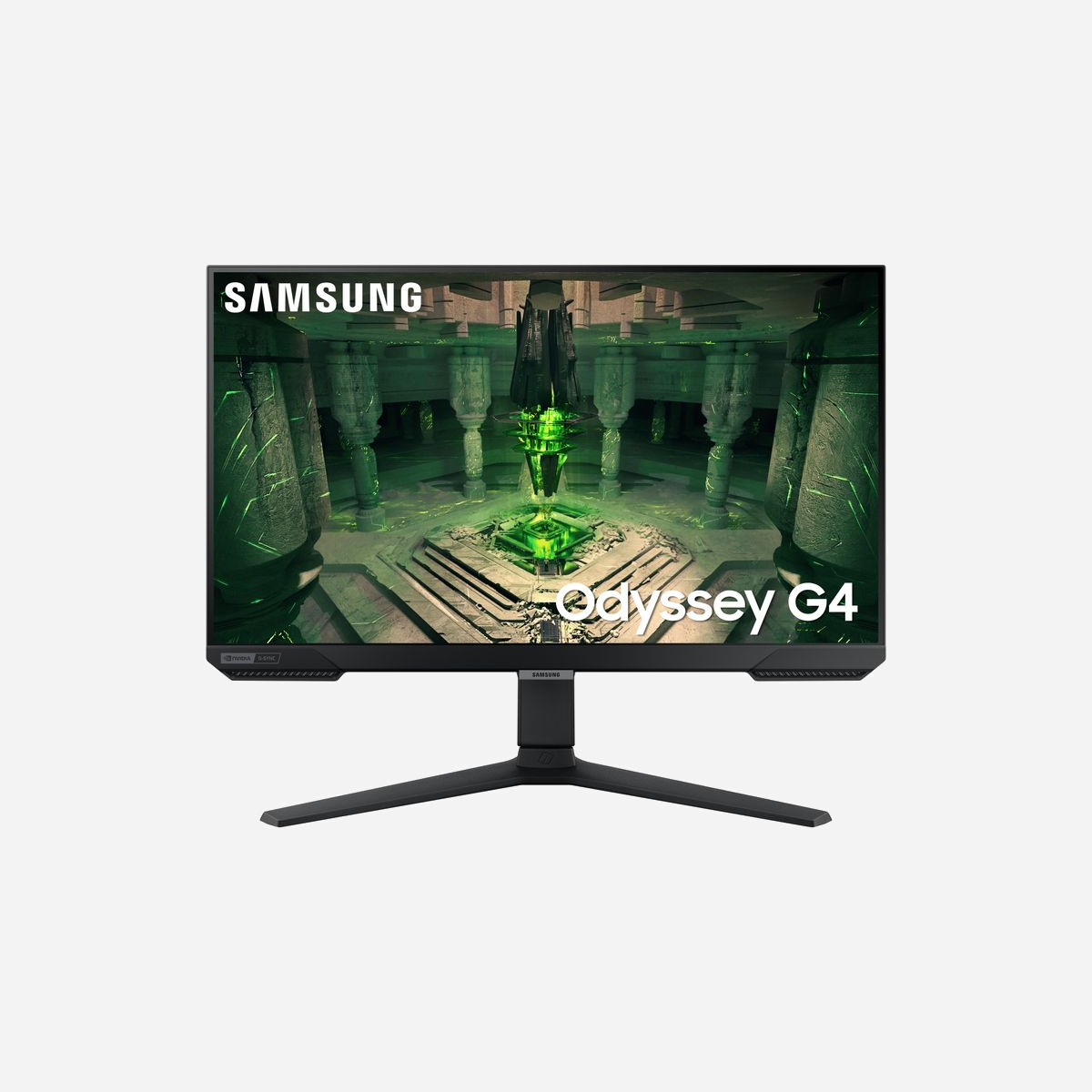 Samsung G40B 25" LCD IPS Full HD 1920x1080 240Hz 1ms GTG 400cd/m² HDR10 G-SYNC Compatible FreeSync Premium HDMI DP VESA Noir - Samsung G40B. Taille de l'écran: 63,5 cm (25"), Résolution de l'écran: 1920 x 1080 pixels, Type HD: Full HD, Temps de réponse: 1 ms, Format d'image: 16:9, Angle de vision horizontal: 178°, Angle de vision vertical: 178°. Montage VESA, Réglage de la hauteur. Couleur du produit: Noir