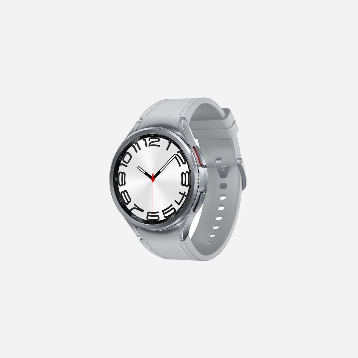 Samsung Galaxy Watch6 Classic 47mm Argent 4G, Écran Tactile, Wear OS, Batterie 425mAh, Boîtier Acier Inoxydable, Bracelet Gris, IP68, MIL-STD-810H - Samsung Galaxy Watch6 Classic . Écran tactile. Capacité de la batterie: 425 mAh. Poids: 59 g. Couleur du bracelet: Gris. Système d'exploitation installé: Wear OS