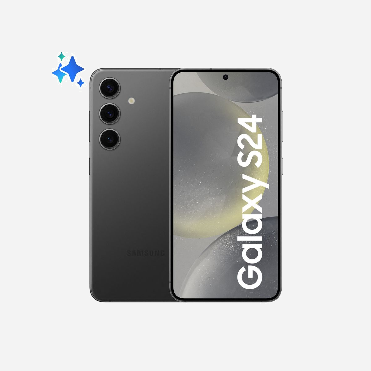 Samsung Galaxy S24 6.2" Dynamic AMOLED 2X 8Go RAM 256Go 5G Exynos 2400 Triple Caméra 50MP OIS IP68 Noir Onyx - <b>Galaxy AI est là</b><br>Entrez dans une toute nouvelle ère avec l'IA. Les Galaxy S24 | S24+ vont radicalement changer la manière dont vous utilisez votre smartphone. Libérez votre plein potentiel grâce à l'IA, et découvrez une nouvelle façon de communiquer, de s'informer, de travailler et de créer.<br><br><b>Remarquable non ?</b><br>Un design à couper le souffle avec ses tranches taillées dans l'aluminium et une conception entièrement repensée, les Galaxy S24 et S24+ vont décidément attirer tous les regards.<br><br><b>Plus, plus et encore plus</b><br>Ils ont clairement musclé leurs jeux : avec un écran plus grand, une capacité de batterie qui augmente et un processeur encore plus puissant, ce sont des virtuoses que vous aurez entre les mains. Et si vous en voulez encore plus, prenez le Galaxy S24+ : vous aurez la plus haute résolution disponible sur un smartphone Galaxy : QHD+.<br><br><b>Du détail… encore plus de détails</b><br>Pour que vos photos soient à la hauteur de vos souvenirs, capturez des images en très haute résolution avec les 50MP du capteur principal.<br><br><b>Immortalisez la nuit. Même à distance</b><br>Capturez des photos lumineuses même dans la pénombre grâce à l'IA. Pour des portraits stylés, zoomez en x2 ou en x3 et découvrez un rendu aussi clair de jour comme de nuit.<br><br><b>Rapprochez-vous des détails</b><br>Passez du zoom x1 au x2 voire même x3 pour vous rapprocher de votre sujet, le tout avec un niveau de qualité simplement prodigieux.<br><br><b>Zoomez encore plus grâce à l'IA</b><br>Photographiez sur une plus grande plage de zoom grâce à l'IA et obtenez des clichés saisissant, même à distance.<br><br><b>Super HDR. Sublimé avant même d'être capturé</b><br>Le Super HDR atteint un nouveau sommet. Ce que vous voulez capturer regorge de détails ? Vous pourrez les capturer depuis la prévisualisation jusqu'à la publication. Et ça, même sur Instagram.<br>Avant d'avoir appuyé sur le déclencheur, ce que vous voyez à l'écran est déjà retravaillé avec le Super HDR. Vous n'avez plus qu'à conserver la photo dans votre Galerie ou la poster directement sur les réseaux.<br><br><b>Déplacez-le.<br>Retouchez-le.<br>Tout simplement.</b><br>On ne peut pas toujours prendre la photo parfaite du premier coup, alors avec l'Assistant Photo, améliorer une image devient vraiment magique. Et avec la Retouche Générative, déplacer un objet ou un sujet où vous le souhaitez fera automatiquement apparaître le fond manquant.<br><br>Recadrez votre photo et laissez l'arrière-plan se générer pour obtenir la photo parfaite, celle que vous auriez dû prendre.<br><br>Sélectionnez un objet et déplacez-le. L'IA va combler l'espace manquant comme si de rien n'était.<br><br><b>Entourez-le.<br>Trouvez-le.<br>Tout simplement.</b><br>Découvrez une toute nouvelle façon de trouver des informations grâce à Entourer pour chercher. Il vous suffit d'encercler un objet avec votre doigt pour obtenir un résultat de recherche Google.<br><br><b>Traduction instantanée. Parlez une autre langue sans avoir à l'apprendre</b><br>Désormais, vous pourrez appeler quelqu'un qui ne parle pas la même langue que vous, l'IA se chargera de traduire en temps réel votre conversation. Et ça marche également avec les messages.<br><br><b>Les incontournables pour vous rendre la vie plus facile</b><br>La personnalisation passe au niveau supérieur : ajoutez des widgets comme la météo sur votre écran de verrouillage ; ils seront même disponibles sur Always on Display.<br><br><b>Ayez le bon ton avec Assistant Message</b><br>Qui n'a jamais réécrit dix fois un message ? Avec l'Assistant Message vous pouvez reformuler instantanément ce que vous écrivez, en utilisant plusieurs tonalités, pour que le fond et la forme soient les plus justes possibles.<br><br><b>Des sessions de jeu épiques</b><br>Tirez pleinement parti de vos jeux vidéo grâce à l'amélioration du système de refroidissement des Galaxy S24 | S24+.<br><br><b>Brillants, même face au soleil</b><br>Un régal pour les yeux avec leurs écrans plus grands, plus lumineux et aux bordures plus fines qu'auparavant. Les 6,2 pouces en FHD+ du Galaxy S24 enchantent les passionnés de smartphones compacts, tandis que l'écran de 6,7 pouces en QHD+ du Galaxy S24+ offre une immersion totale, rendant l'expérience grandiose.<br><br><b>Avec vous partout et toute la journée</b><br>Super endurants, les Galaxy S24 et S24+ sont prêts à vous accompagner dans toutes vos aventures grâce à leur gestion intelligente de leur batterie. Jouez, binge-watchez et partagez sans craindre la panne sèche.<br><br><b>Partagez avec tout le monde</b><br>Vous n'êtes plus limité aux utilisateurs d'appareils Galaxy. Grâce à Quick Share et sa fonction QR code, vous pouvez même partager des fichiers avec des utilisateurs iOS.<br><br><b>Sécurisé par Knox Matrix</b><br>Vos données et votre vie privée sont notre priorité. Avec Knox Matrix, c'est une véritable forteresse qui protège votre smartphone.<br><br><b>Des petits changements qui font la différence</b><br>Les Galaxy S24, S24+ et S24 Ultra sont dotés d’une plus grande variété de matériaux recyclés que leurs générations précédentes, notamment du cobalt recyclé, des terres rares recyclées et de l'acier recyclé.