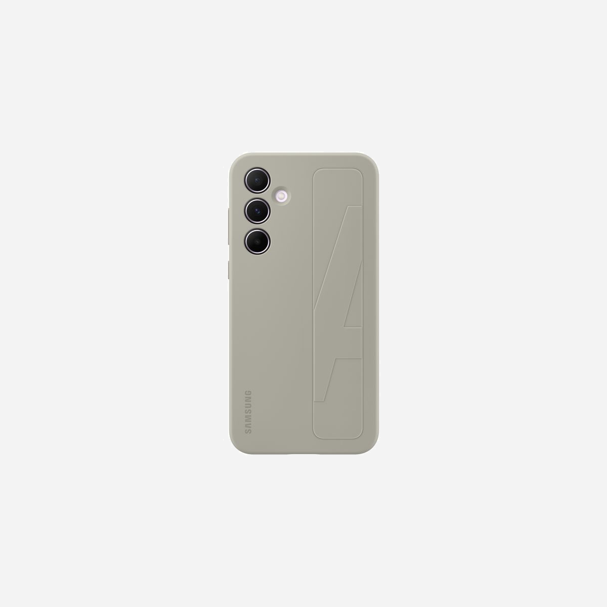 Samsung Coque Support EF-GA556TJEGWW Gris pour Galaxy A55 5G (6.6") avec Sangle Silicone, Résistance Chocs/Rayures, 82.4x166.1x12.2mm, 53g - Une prise en main avec style<br>La coque avec support cache un atout de taille : une sangle en silicone qui se déroule pour offrir une prise en main ou un pied de support. Disponible en bleu nuit ou en gris.<br><br>Profitez de vos contenus de manière plus confortable<br>Profitez de vos séries, films et autres contenus préférés sans tenir votre smartphone. Utilisez la lanière comme support pour avoir une expérience de visionnage ultra confortable. Vous êtes alors libre de vos mouvements pour vous adonner à d'autres tâches en parallèle.<br><br>Confortable, agréable au toucher et tendance<br>Laissez-vous séduire par la texture lisse et soyeuse de notre coque avec lanière et support. Elle est non seulement douce au toucher, mais offre également une prise en main si confortable que vous ne pourrez plus vous en passer.
