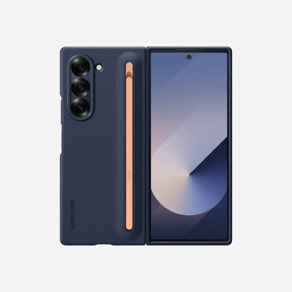 Samsung EF-OF95PCNEGWW Housse Marine avec S Pen intégré pour Galaxy Z Fold6 (7.6") - Résistance Impacts/Rayures, Dimensions 68.1x20.1x156.8mm, 35g - Un design épuré avec son S Pen intégré<br>Faites-en plus avec votre Galaxy Z Fold6 grâce au S Pen. Cette coque intégrant un S Pen vous permet de le transporter partout dans son espace de rangement optimisé.<br><br>Boostez votre créativité avec le S Pen<br>Votre S Pen toujours prêt : grâce à l'emplacement intégré de cette coque, accédez-y en un clin d'œil, où que vous soyez.