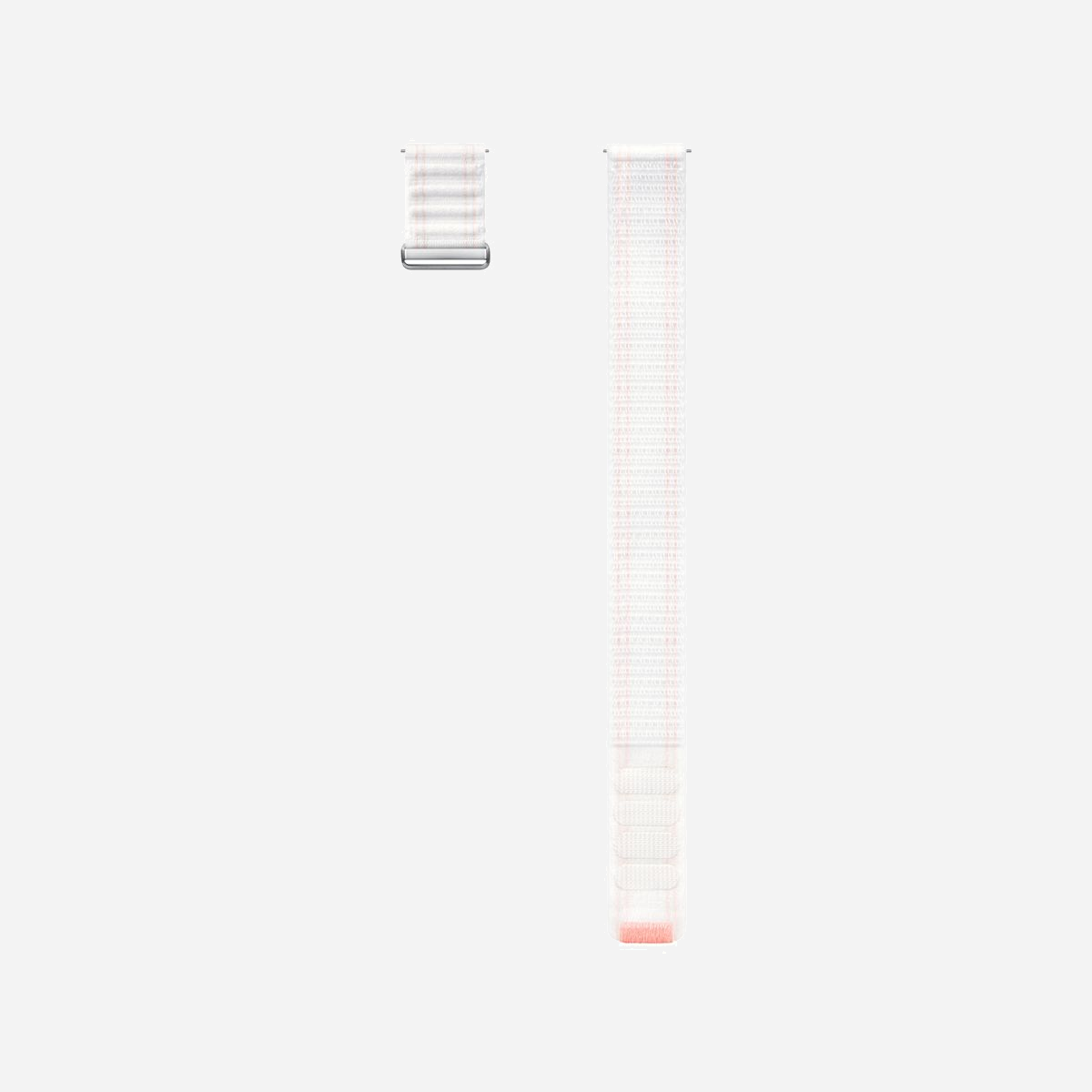 Bracelet Samsung ET-SVL30SWEGEU Tissu Rose/Blanc S/M 20mm pour Galaxy Watch 7/6/5/4/FE/Classic/Pro - De la douceur à votre poignet<br>Le bracelet confort de la Galaxy Watch7 est doux et léger, pour accompagner votre quotidien avec délicatesse. Vous pouvez ainsi profiter de votre Watch7 pour dormir ou faire de l'exercice avec une matière agréable au poignet.<br><br>Système d'attache simple en un clic<br>Plus besoin de tutoriel complexe pour changer de bracelet ! Changez de bracelet très simplement en un clic, grâce à un système d'attache simple.