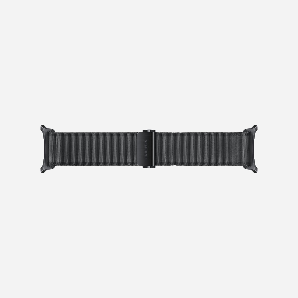 Bracelet Samsung ET-SVL70MBEGEU Gris pour Galaxy Watch Ultra - Bande pour Smartwatch - Système d'attache facile - 1 pièce - Prêt à vous accompagner partout<br>Le bracelet Aventure de la Galaxy Watch Ultra vous suivra dans toutes vos sorties, grâce à sa finition légère et sa boucle solide. Il est également adapté pour la course à pied et le sport en général, pour que vous puissiez l'utiliser quand vous souhaitez faire de l'exercice.<br><br>Confortable et facile à changer<br>Le bracelet Aventure de la Galaxy Watch Ultra se démarque par son design confortable totalement intégré au boîtier de la montre. Et pour changer de bracelet, c'est simple. Son système d'attache en un clic permet de le retirer facilement, sans avoir besoin d'un tutoriel complexe.