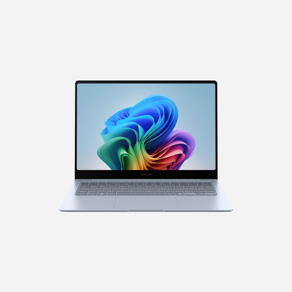 Samsung Galaxy Book4 Edge NP940XMA-KB1DE Écran 14" WQXGA+ Tactile, Snapdragon X1E-80-100, 16GB LPDDR5x, 512GB eUFS, Wi-Fi 7, Windows 11 Home, Bleu Saphir - Samsung Galaxy Book4 Edge NP940XMAA-EXP. Type de produit: Ordinateur portable, Format: Clapet. Famille de processeur: Qualcomm Snapdragon, Modèle de processeur: X1E-80-100, Fréquence du processeur: 3,4 GHz. Taille de l'écran: 35,6 cm (14"), Type HD: WQXGA+, Résolution de l'écran: 2880 x 1800 pixels, Écran tactile. Mémoire interne: 16 Go, Type de mémoire interne: LPDDR5x-SDRAM. Capacité totale de stockage: 512 Go, Supports de stockage: eUFS. Système d'exploitation installé: Windows 11 Home. Couleur du produit: Bleu