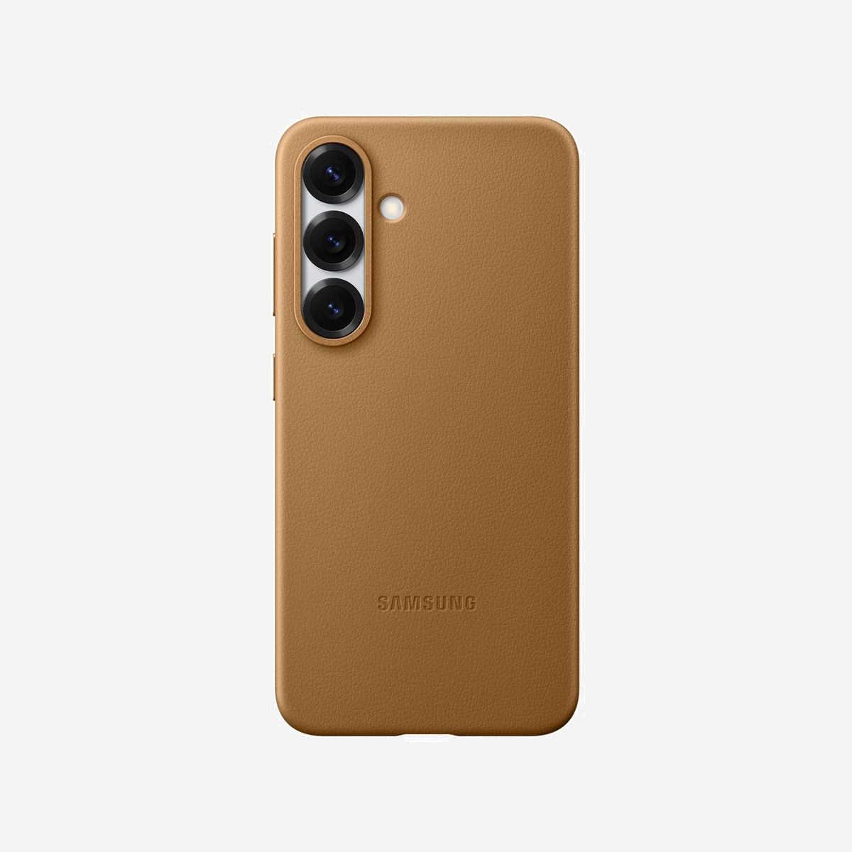 Samsung EF-VS931PFEGWW Housse de Protection Simili-Cuir Camel pour Galaxy S25 6.2" (15.8 cm) Anti-goutte et Résistant aux Rayures - <b>Quand la modernité s'allie au style</b><br>Mettez en valeur le design de votre smartphone avec une protection unique. La coque Premium, avec son revêtement doux, allie élégance et matériaux nobles.<br><br><b>Une protection en douceur</b><br>Un mariage parfait entre style et sécurité. Cette coque associe protection élégante et une sensation de toucher unique. Sa doublure intérieure offre une défense contre les chocs et les rayures.