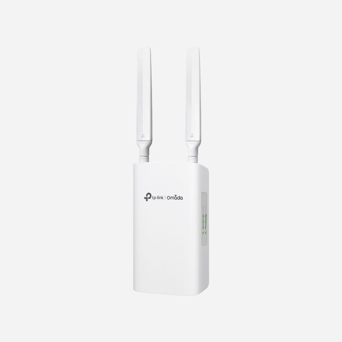 TP-Link ER703WP-4G-Outdoor Routeur Extérieur 4G LTE 300/50 Mbps, 2.4/5 GHz, Ports 10/100/1000 Mbps, WiFi, 512 Mo DDR4, Montage Mural, Antennes 4 dBi - TP-Link ER703WP-4G-Outdoor. Couleur du produit: Blanc, Type de montage: Montage au mur, Voyants: Statut. Type d'antenne: Externe, Niveau de gain de l'antenne (max): 4 dBi. Mémoire interne: 512 Mo, Type de mémoire interne: DDR4, Mémoire flash: 256 Mo. LAN Ethernet : taux de transfert des données: 10,100,1000 Mbit/s, Taux de transfert: 1453489 Mpps, Standards réseau: IEEE 802.3at, IEEE 802.3bt. Algorithme de sécurité soutenu: SSID, WPA2, WPA3