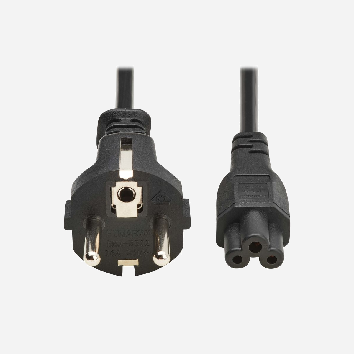 Câble d'alimentation Eaton P058-02M-EU Noir 2m, CEE7/4 vers Coupleur C5, 250V 2.5A, Type H03VV-F, Diamètre 5.9mm, Certifié CE/REACH/RoHS/UKCA - Eaton P058-02M-EU. Longueur de câble: 2 m, Connecteur 1: CEE7/4, Connecteur 2: Coupleur C5, Type de câble: H03VV-F. Tension d'entrée: 250 V, Courant d'entrée: 2.5 A
