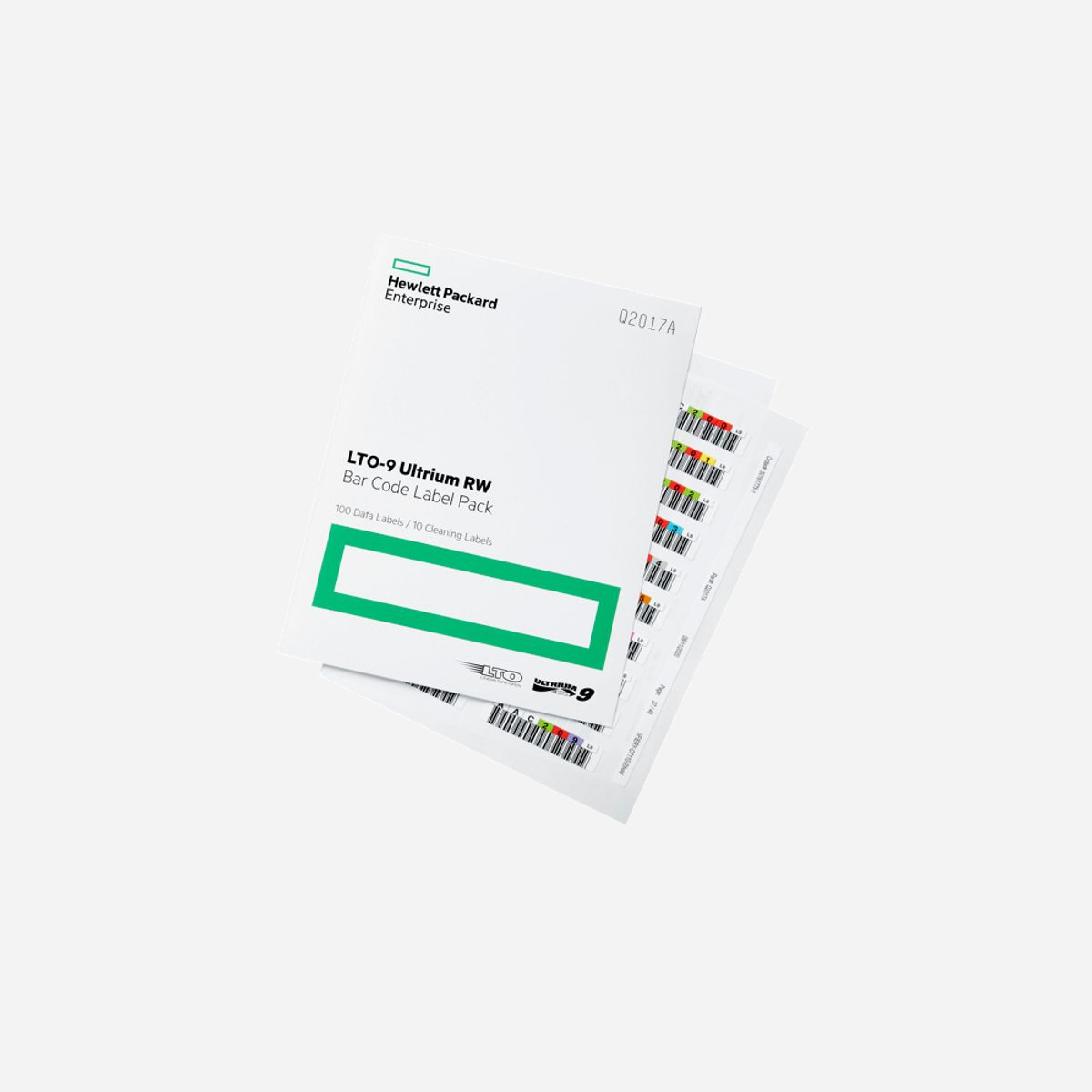 Étiquette code-barres HPE Q2017A Multicolore, dimensions 284.5 x 5.1 x 226.1 mm - HPE Q2017A. Couleur du produit: Multicolore. Dimensions (LxPxH): 284,5 x 5,1 x 226,1 mm