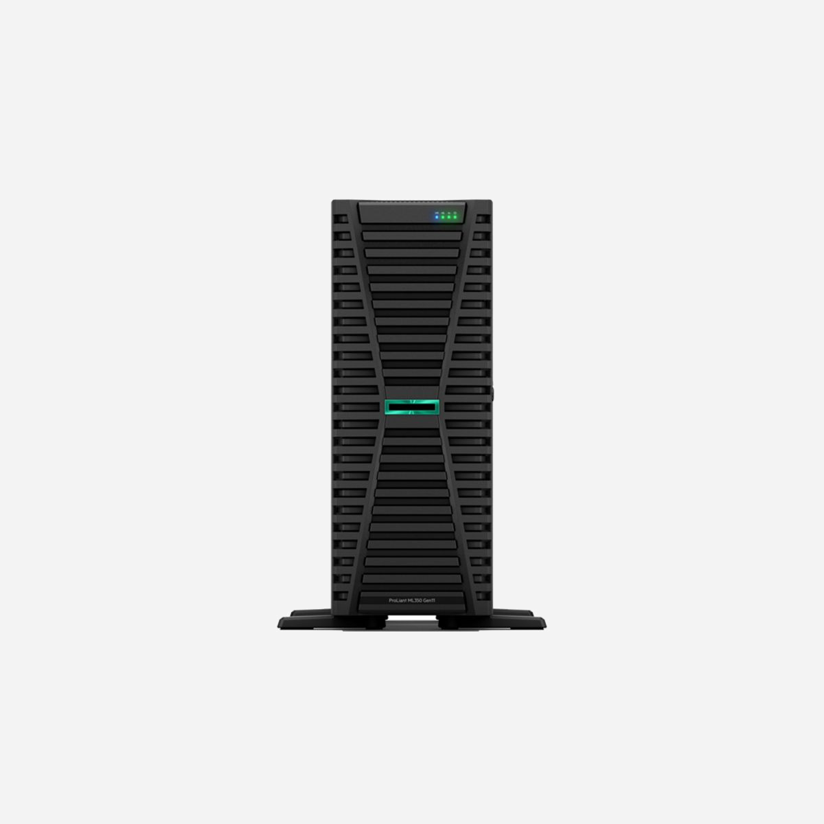 HPE ProLiant ML350 Tower - Intel Xeon Silver 4410Y 2GHz, 32Go DDR5 4800MHz, Alimentation 1000W, Ref P53567-421 - HPE ProLiant ML350. Famille de processeur: Intel® Xeon® Silver, Fréquence du processeur: 2 GHz, Modèle de processeur: 4410Y. Mémoire interne: 32 Go, Type de mémoire interne: DDR5-SDRAM. Ethernet/LAN. Alimentation d'énergie: 1000 W. Type de châssis: Tower