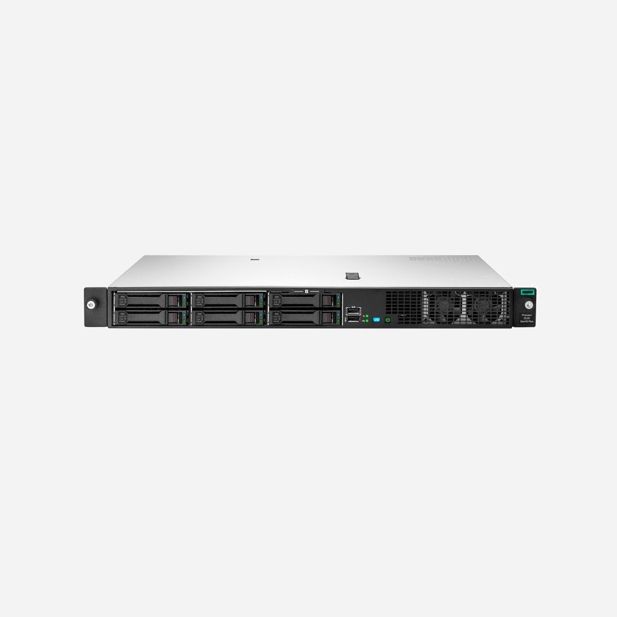 HPE ProLiant DL20 Gen10+ Serveur Rack 1U Intel Xeon E-2336 2.9GHz 16Go DDR4 ECC 3200MHz (1x16Go) 0Go SATA RAID iLO 5 Alimentation 800W - HPE ProLiant DL20 Gen10+. Famille de processeur: Intel® Xeon®, Fréquence du processeur: 2,9 GHz, Modèle de processeur: E-2336. Mémoire interne: 16 Go, Type de mémoire interne: DDR4-SDRAM, Configuration de la mémoire (fente x taille): 1 x 16 Go. Capacité totale de stockage: 0 Go, Interface du disque dur: SATA. Ethernet/LAN. Alimentation d'énergie: 800 W, Alimentation redondante (RPS). Type de châssis: Rack (1 U)