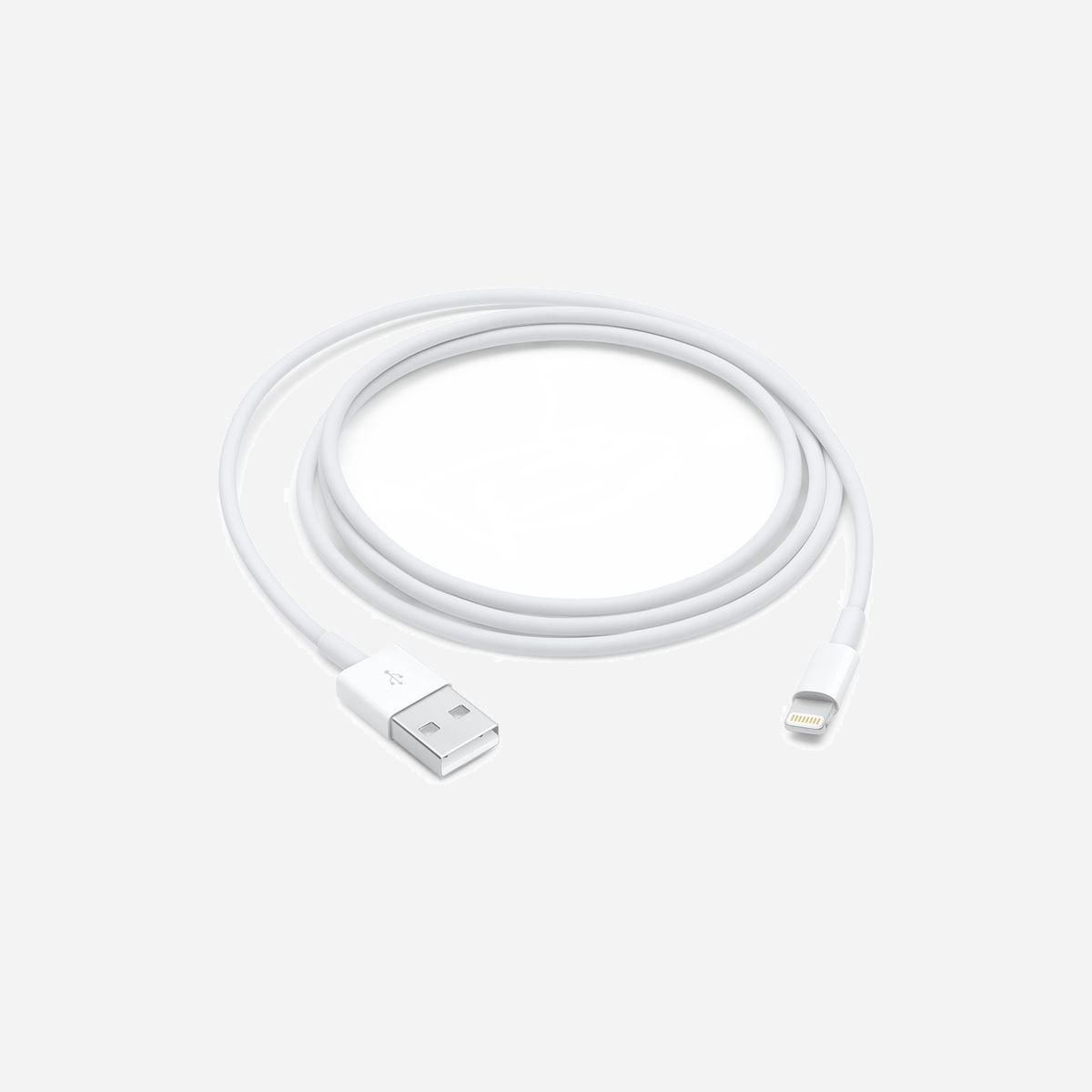Apple Câble Lightning vers USB-A 1m Blanc - Connecteurs Mâle/Mâle - Référence MXLY2ZM/A - USB 2.0 - Synchronisation et Recharge - Ce câble USB 2.0 connecte votre iPhone, iPad ou iPod avec connecteur Lightning au port USB de votre ordinateur et vous permet ainsi de synchroniser et de recharger votre appareil. Vous pouvez aussi utiliser l’Adaptateur secteur USB Apple pour recharger votre appareil à partir d’une prise murale.