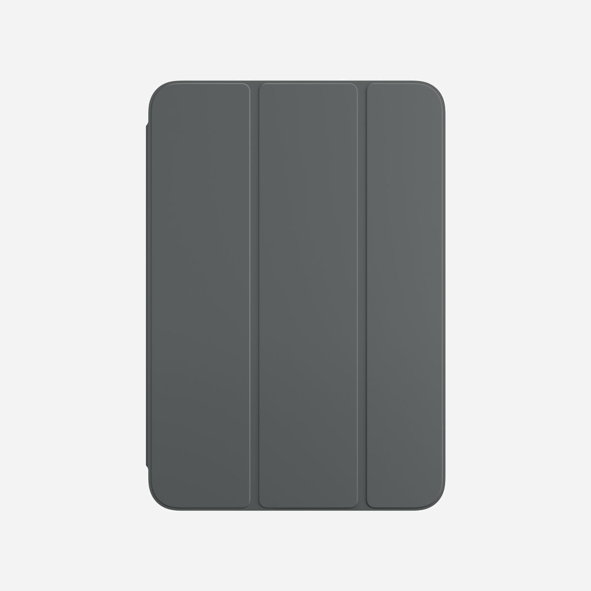 Apple Smart Folio MC2Q4ZM/A Charbon de bois pour iPad mini 6 (8.3") - Fermeture magnétique, fonction marche/veille, double position support - Fin et léger, le Smart Folio pour iPad mini protège à la fois l’avant et l’arrière de votre appareil. Il réveille votre iPad dès que vous le soulevez, et le remet en veille lorsque vous le rabattez. Le Smart Folio se fixe de façon magnétique et se plie facilement de plusieurs façons pour vous offrir un support idéal pour lire, mais aussi écrire, regarder un film ou passer des appels FaceTime.<br><br>