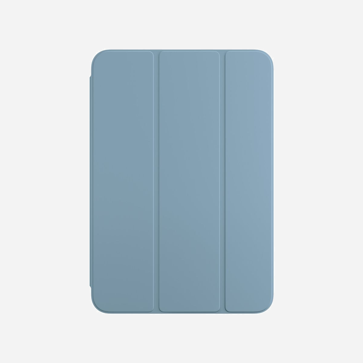 Apple Smart Folio MC2U4ZM/A Bleu pour iPad mini 6 (8.3") - Étui magnétique 2 positions support lecture/écriture - Fonction Marche/Veille Automatique - Fin et léger, le Smart Folio pour iPad mini protège à la fois l’avant et l’arrière de votre appareil. Il réveille votre iPad dès que vous le soulevez, et le remet en veille lorsque vous le rabattez. Le Smart Folio se fixe de façon magnétique et se plie facilement de plusieurs façons pour vous offrir un support idéal pour lire, mais aussi écrire, regarder un film ou passer des appels FaceTime.<br>