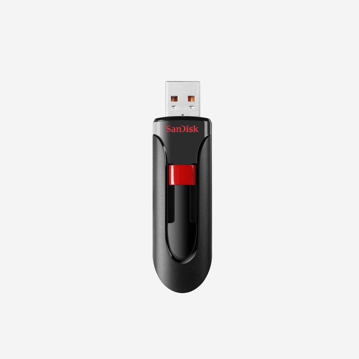 SanDisk Cruzer Glide SDCZ60-064G-B35 Clé USB 64Go USB 2.0 Type-A Noir/Rouge Slide, Sécurité AES 128-bit, Compatible Windows/macOS - SanDisk Cruzer Glide. Capacité: 64 Go, Interface de l'appareil: USB Type-A, Version USB: 2.0. Format: Slide. Protection par mot de passe. Poids: 6,8 g. Couleur du produit: Noir, Rouge