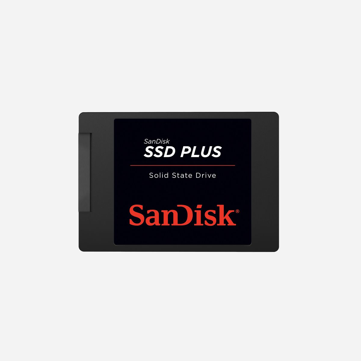 SanDisk SSD Plus 480 Go 2.5" SATA III SLC - Lecture 535 Mo/s, Écriture 445 Mo/s, 6 Gbit/s - SDSSDA-480G-G26 pour PC et ordinateur portable - SanDisk Plus. Capacité du Solid State Drive (SSD): 480 Go, Facteur de forme SSD: 2.5", Vitesse de lecture: 535 Mo/s, Vitesse d'écriture: 445 Mo/s, Taux de transfert des données: 6 Gbit/s, composant pour: PC/ordinateur portable