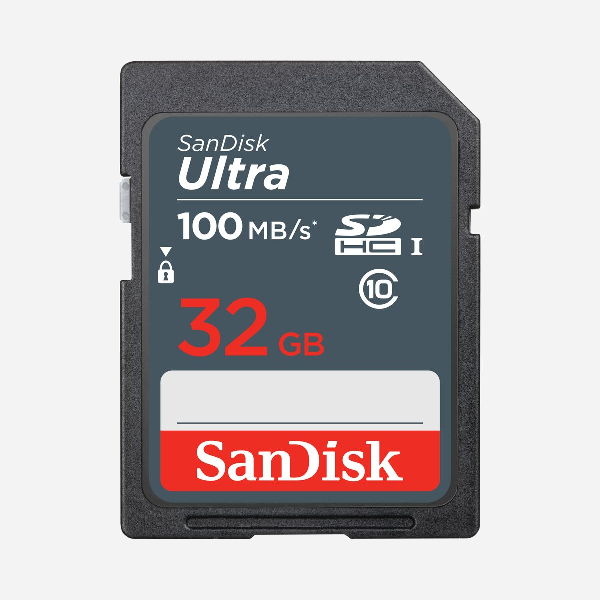 SanDisk Ultra SDHC 32GB UHS-I Classe 10, 100MB/s - Résistante aux chocs, température, eau, rayons X - SDSDUNR-032G-GN3IN - <b>Solution conçue pour des souvenirs irremplaçables</b><br>Prenez de meilleures photos et filmez des vidéos Full HD avec vos appareils photo numériques compacts milieu de gamme. Disponible dans des capacités allant jusqu'à 256 Go pour stocker des tonnes de photos et de vidéos, avec des vitesses atteignant 100 Mo/s pour tout transférer rapidement sur votre ordinateur.<br><br><b>Saisir l'instant présent</b><br>Les cartes SD™ SanDisk Ultra offrent des performances d'enregistrement vidéo et de prise de photos exceptionnelles pour vous permettre d’immortaliser des moments forts instantanément.<br><br><b>De superbes photos—et—vidéos</b><br>Capturez des images et des vidéos Full HD d'une qualité exceptionnelle avec votre appareil photo numérique compact.<br><br><b>Prenez des photos en continu</b><br>Offre jusqu'à 256 Go de stockage pour vous permettre de prendre des tonnes de photos et des heures de vidéo Full HD (1080p) sans changer de carte.<br><br><b>Résistantes à l'eau, aux fluctuations de température, et plus</b><br>Les cartes SD™ SanDisk Ultra® sont soumises à des tests de durabilité pour protéger vos souvenirs des aléas de la vie’. Elles résistent à—l'eau, aux chocs, aux rayons X et aux températures extrêmes.