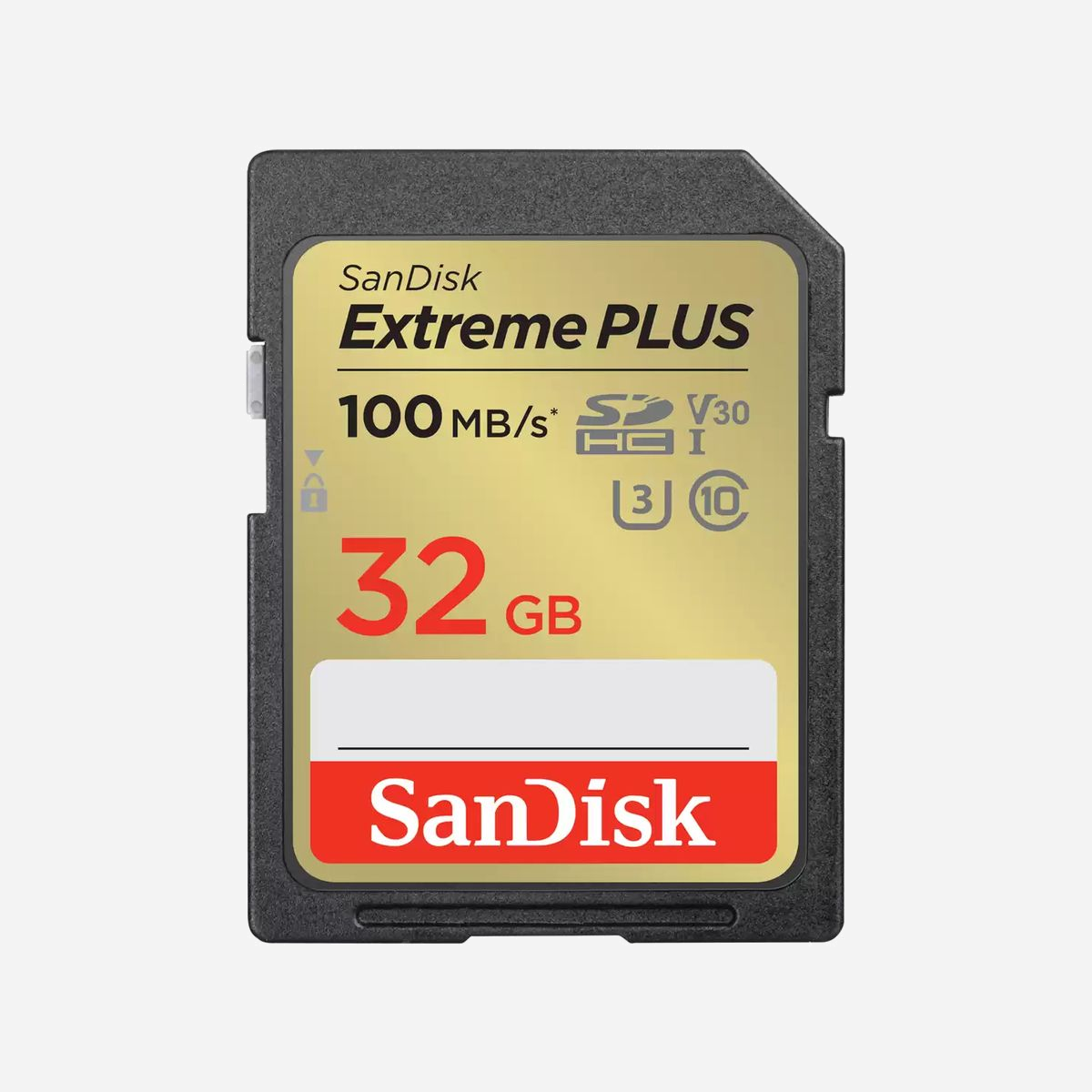 SanDisk SDHC 32Go Classe 10 UHS-I U3 V30, Lecture 100Mo/s, Ecriture 60Mo/s, Température -25°C à 85°C, Dimensions 24x32x2.1mm, pack de 2 - SanDisk SDSDXW2-064G-GNCIN. Capacité: 32 Go, Type de Carte Flash: SDHC, Classe de mémoire Flash: Classe 10, Vitesse de lecture: 100 Mo/s, Vitesse d'écriture: 60 Mo/s, Classe de vitesse UHS: Class 3 (U3), Classe de vitesse vidéo: V30. Couleur du produit: Noir, Or