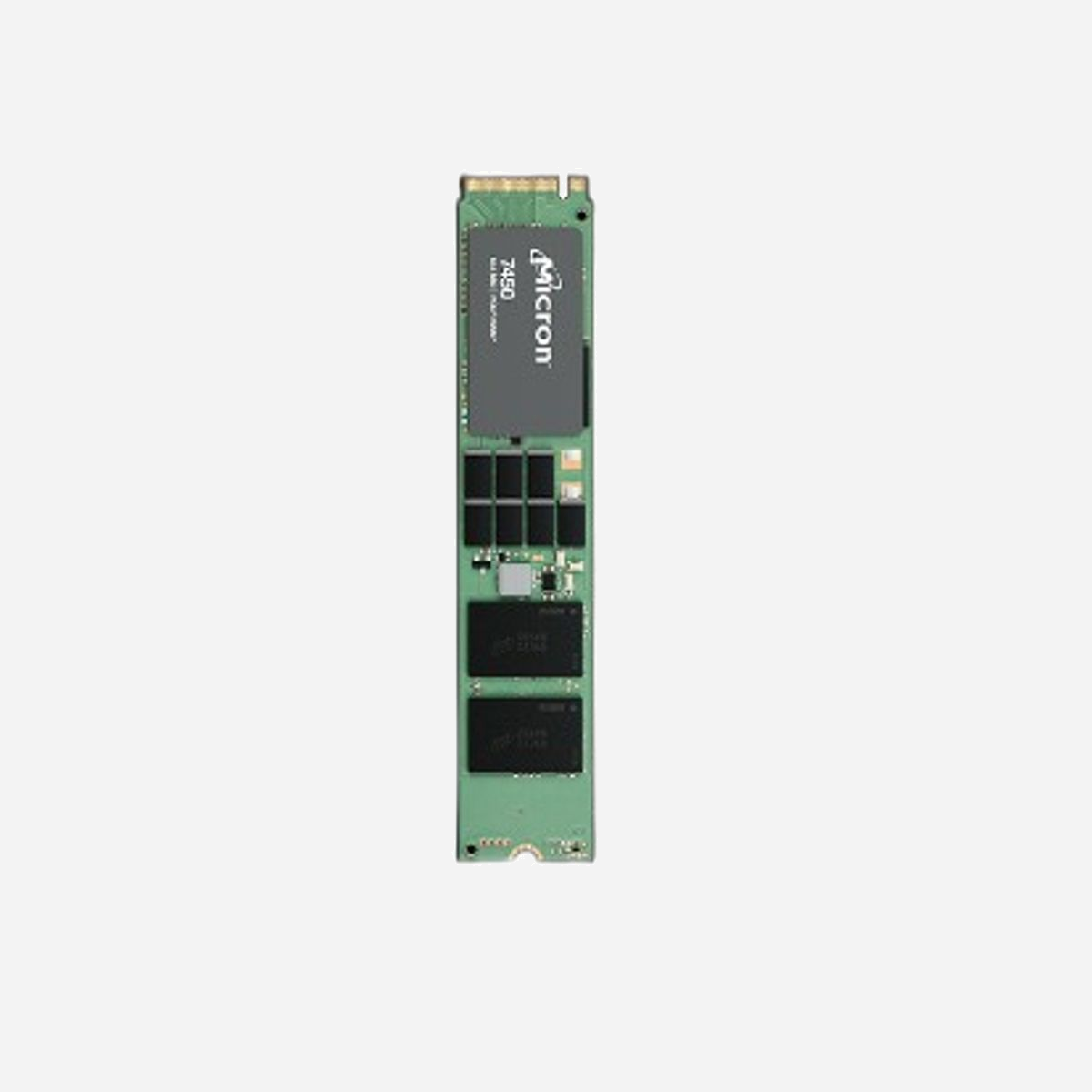 Micron 7450 PRO 1.92 To SSD M.2 PCIe 4.0 NVMe 1.4 3D TLC NAND - Lecture 735K IOPS, Ecriture 120K IOPS, Latence 80/15µs - Workstation/Serveur - Micron 7450 PRO. Capacité du Solid State Drive (SSD): 1,92 To, Facteur de forme SSD: M.2, composant pour: Serveur/Station de travail