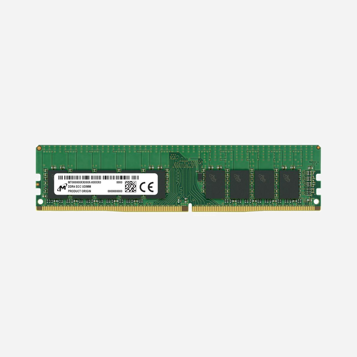 Micron Module Mémoire DDR4 32GB 3200MHz ECC Unbuffered DIMM 288-pin CAS 22 1.2V, Référence MTA18ASF4G72AZ-3G2R, pour PC/Serveur - Micron MTA18ASF4G72AZ-3G2R. composant pour: PC/serveur, Mémoire interne: 32 Go, Disposition de la mémoire (modules x dimensions): 1 x 32 Go, Type de mémoire interne: DDR4, Fréquence de la mémoire: 3200 MHz, Support de mémoire: 288-pin DIMM, Latence CAS: 22, ECC