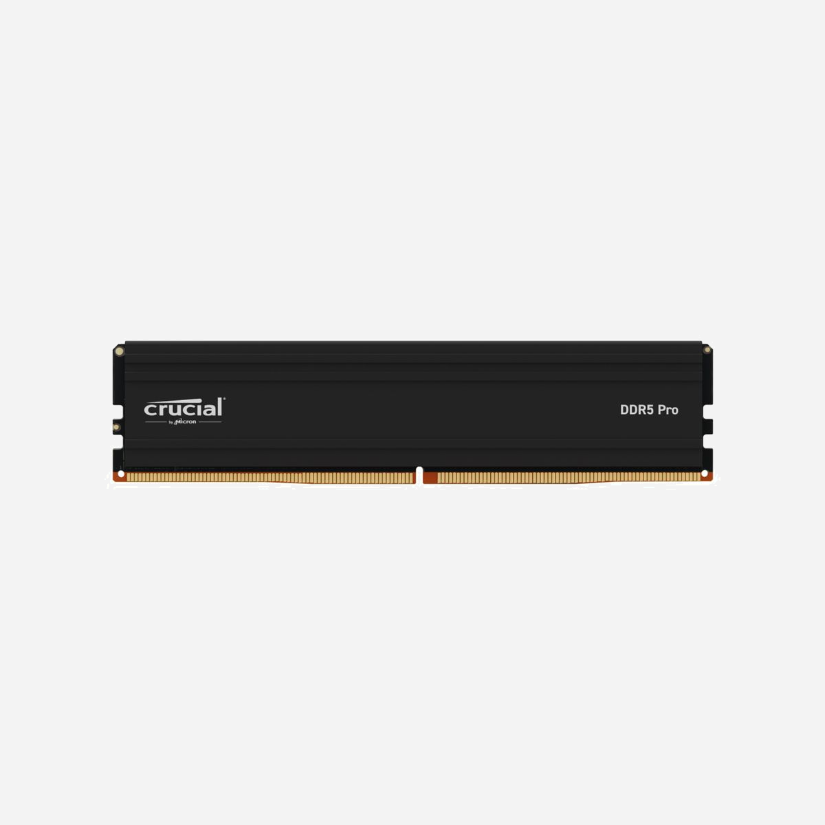 Crucial Pro 128Go (2x64Go) DDR5 5600MHz DIMM 288-pin CL46 1.1V, Radiateur Low Profile, Support Intel XMP 3.0 et AMD EXPO - <b>Dissipateur thermique low profile</b><br>Dissipez la chaleur des modules et optimisez votre plateforme de jeu avec un style élégant et actuel.<br>Avec notre dissipateur thermique low profile, la mémoire DDR5 Crucial Pro peut même s’intégrer à de plus petits PC.<br><br><b>Une mémoire sans contraintes pour les plateformes de jeu</b><br>1,88 fois plus rapide que la DDR4 pour booster les taux de rafraîchissement dans les jeux et supprimer les effets de déchirure d’image. Optimisez vos plateformes de jeu avec notre design élégant sans les contraintes de recherche de puces B/E, de LED ou les risques associés aux vitesses d’overclocking et au réglage de latence.<br><br><b>Une meilleure productivité pour les créatifs et les professionnels</b><br>Avec 2 fois plus de bande passante6 que la génération précédente, la mémoire DDR5 Crucial Pro permet une gestion multitâche de niveau supérieur et un traitement plus rapide pour venir à bout de charges de travail importantes en moins de temps.<br><br><b>Prend en charge Intel® XMP 3.0 et AMD EXPO™ sur le même module</b><br>Bénéficiez d’une récupération facile des performances sur les processeurs qui réduisent les vitesses de mémoire annoncées avec Intel® XMP 3.0 ou AMD EXPO2 activé dans les paramètres UEFI/BIOS. Obtenez toute la valeur de votre investissement sans payer trop cher pour la performance.<br><br><b>Qualité et fiabilité Micron</b><br>Étant l’un des trois fabricants de mémoire mondiaux, et fort de ses 45 ans d’expertise dans la mémoire, Micron offre une ingénierie de pointe et des composants de qualité supérieure, ainsi qu’un processus de test au niveau des modules pour tous les produits DRAM Crucial.