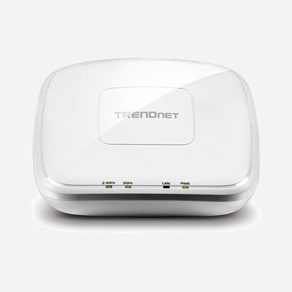 Trendnet TEW-821DAP v1.0R Point d'accès WiFi AC1000 Dual Band 2.4/5 GHz, 1000 Mbit/s, 2x antennes internes 4 dBi, 1x RJ45 Gigabit, WEP/WPA/WPA2 - Trendnet TEW-821DAP v1.0R. 2,4 GHz, 5 GHz, Débit de transfert des données maximum: 1000 Mbit/s. Algorithme de sécurité soutenu: WEP, WPA, WPA2-PSK, WPA2-RADIUS. LAN Ethernet : taux de transfert des données: 10,100,1000 Mbit/s. Couleur du produit: Blanc