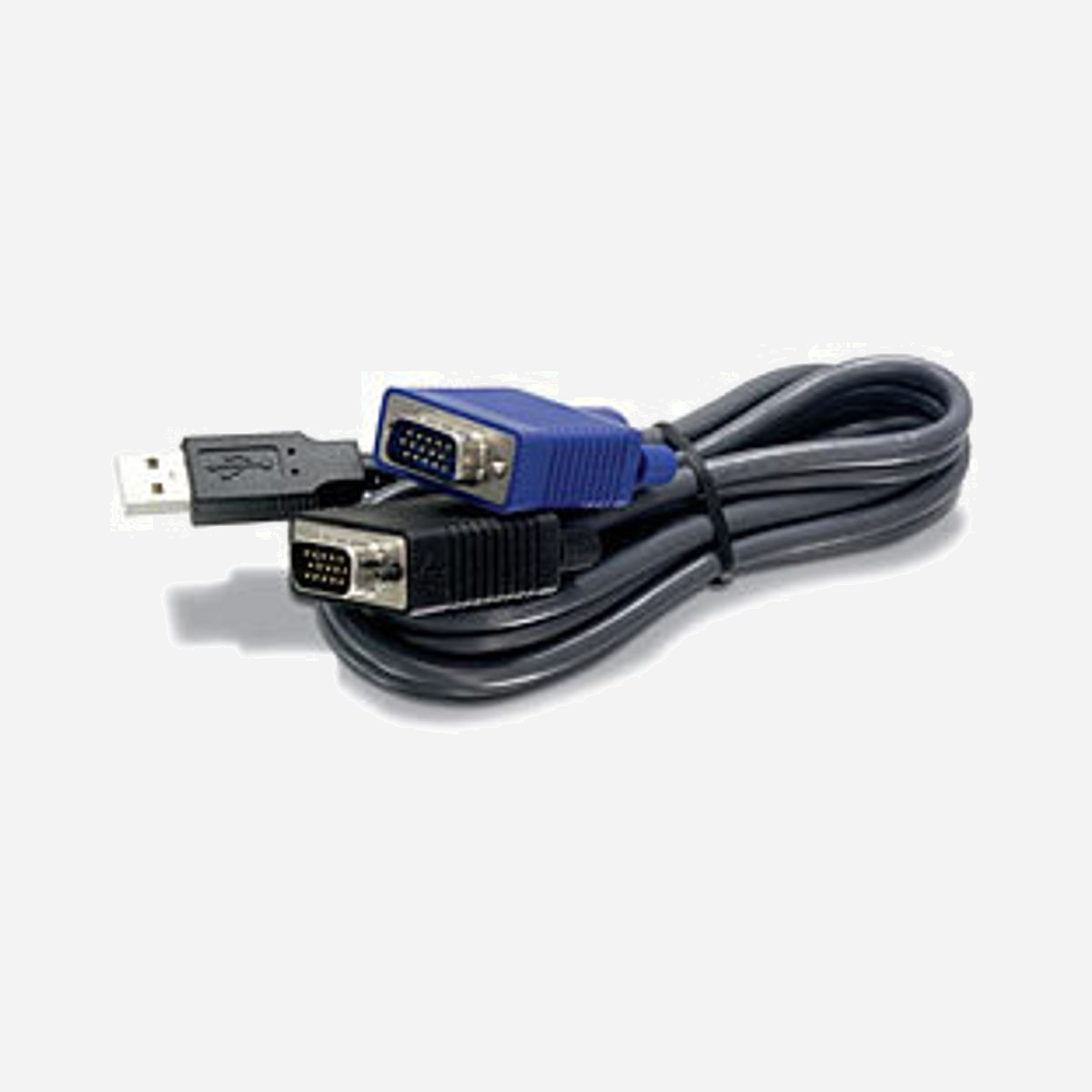 Câble KVM Trendnet TK-CU06 1.8m USB 1.1 Type A vers VGA/SVGA Noir, Longueur 1.8 mètre, Poids 207g, Code SH 84733080 - Trendnet 1.8m USB/VGA. Longueur de câble: 1,8 m, Couleur du produit: Noir, Connecteur 1: USB 1.1 Type A. Poids: 207 g