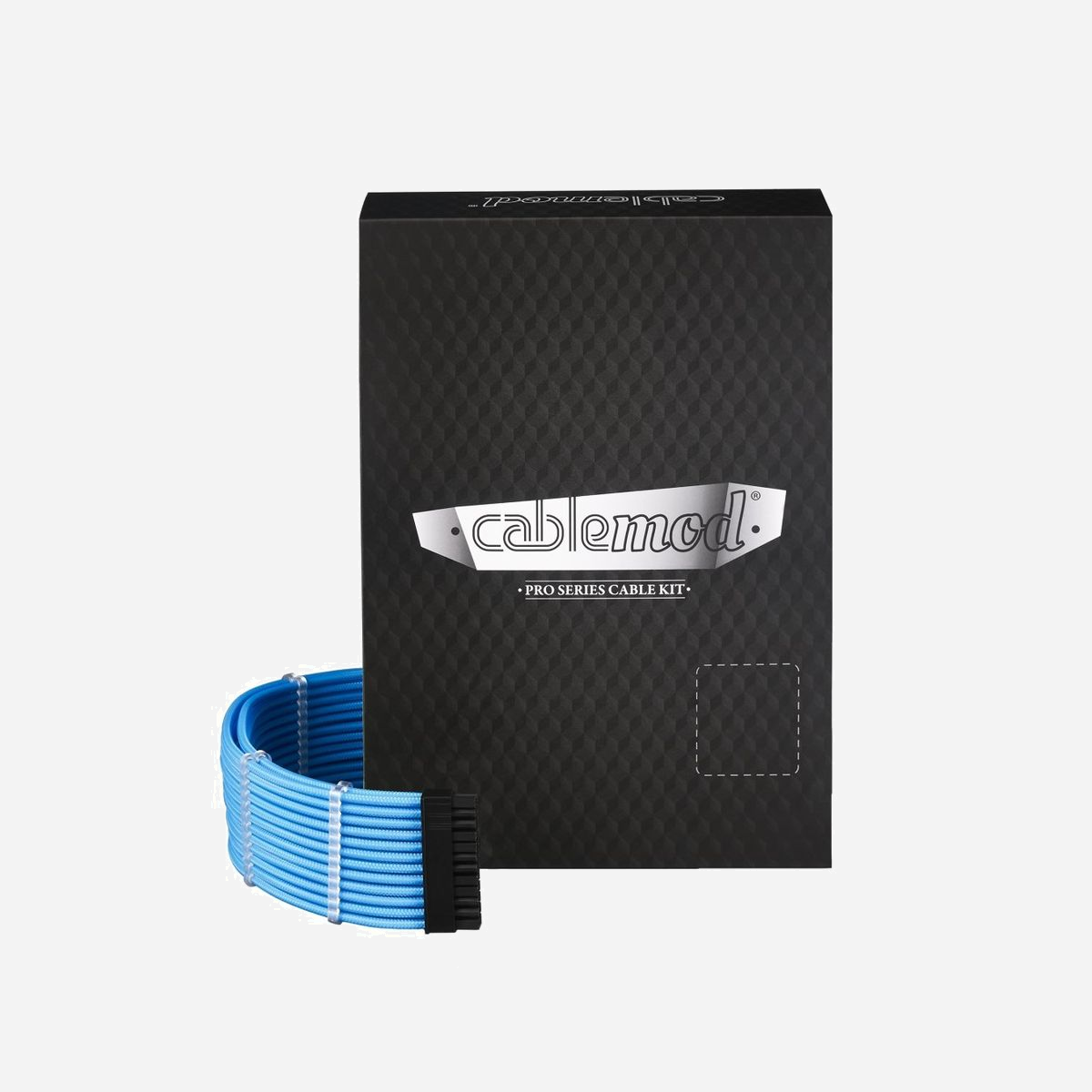 Cablemod CM-PRTS-FKIT-NKLB-R : Kit d'alimentation interne bleu, dimensions emballage 260x180x65mm, poids 1.1kg, conditionnement en boîte. - Cablemod CM-PRTS-FKIT-NKLB-R. Couleur du produit: Bleu. Largeur du colis: 260 mm, Profondeur du colis: 180 mm, Hauteur du colis: 65 mm