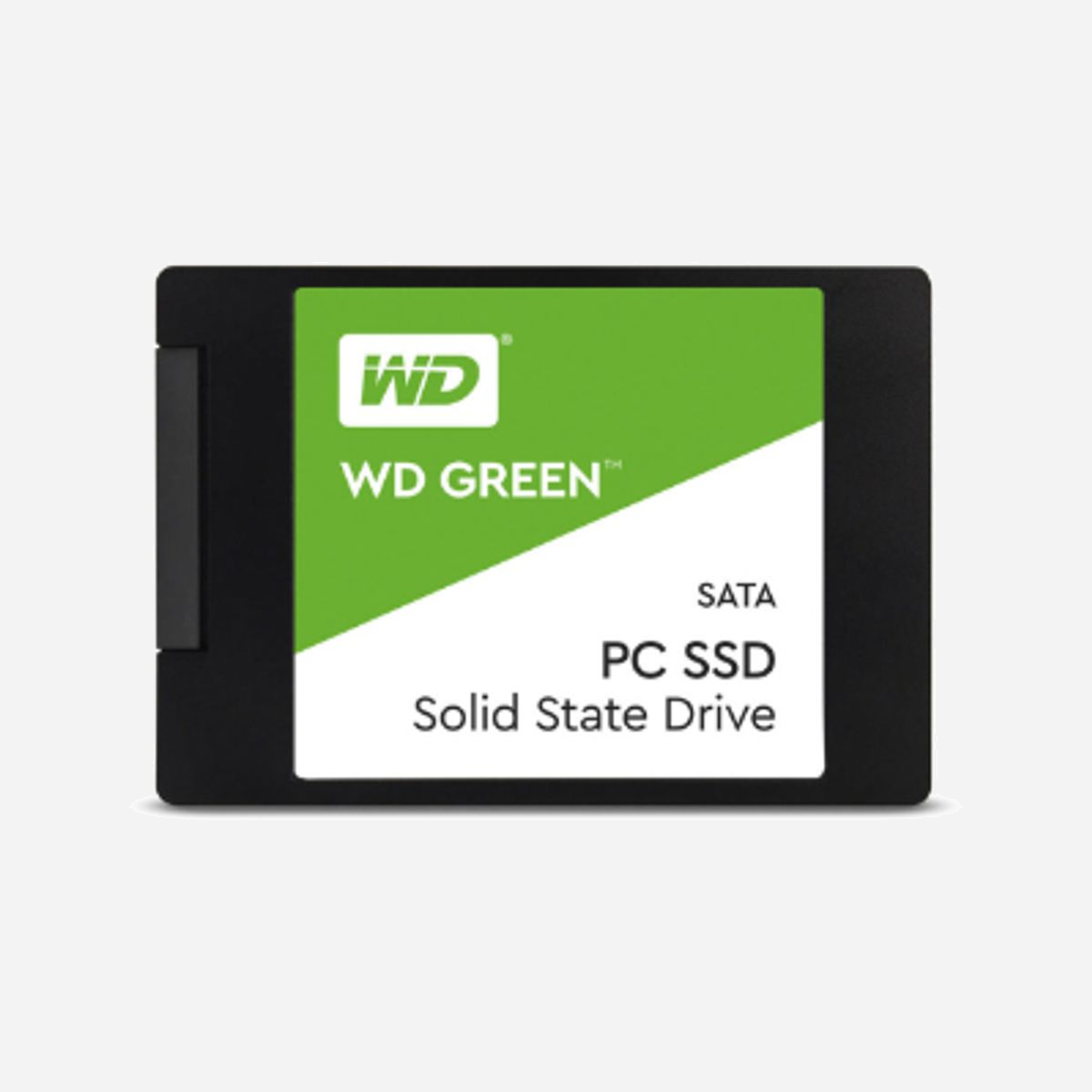 Western Digital WD Green SSD 480 Go 2.5" SATA III 6Gbit/s SLC, Lecture 545 Mo/s, pour PC/ordinateur portable - WDS480G2G0A - Western Digital WD Green. Capacité du Solid State Drive (SSD): 480 Go, Facteur de forme SSD: 2.5", Vitesse de lecture: 545 Mo/s, Taux de transfert des données: 6 Gbit/s, composant pour: PC/ordinateur portable