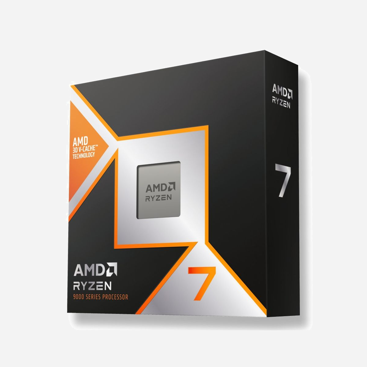 AMD Ryzen 7 9800X3D, 4.7GHz, 8 Cores, 16 Threads, 104Mo Cache L2/L3, Socket AM5, DDR5, AMD Radeon Graphics, Windows/Linux - AMD Ryzen 7 9800X3D. Famille de processeur: AMD Ryzen™ 7, Socket de processeur (réceptable de processeur): Emplacement AM5, Fabricant de processeur: AMD. Canaux de mémoire: Double canal, Mémoire interne maximum prise en charge par le processeur: 192 Go, Types de mémoires pris en charge par le processeur: DDR5-SDRAM. Modèle d'adaptateur graphique inclus: AMD Radeon Graphics, Fréquence de base de carte graphique intégrée: 2200 MHz. Segment de marché: Bureau, Systèmes d'exploitation compatibles: Windows 11 - 64-Bit , Windows 10 - 64-Bit , RHEL x86 64-Bit, Ubuntu x86 64-Bit