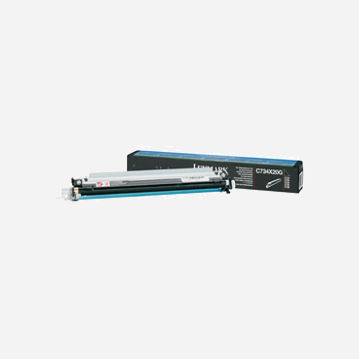 Lexmark C734X20G : Unité de Mise en Image et Photoconducteur Laser, 20000 pages, Compatibilité C736, X734, X736, X738, durée archivage 2 ans - Rendement: jusqu'à 20000 pages sur la base d'une moyenne de 3 pages par travail d'impression et d'une couverture de 5% par couleur et par page. Les rendements peuvent varier selon l'utilisation spécifique du client.<br><br><b>Performance</b><br><br>Faites le choix de la longévité pour les consommables. Performances uniques et rendement maximum pour un réel investissement dans l'efficacité et votre avenir professionnel.<br><br><b>Technologie</b><br><br>Résultats exceptionnels page après page, année après année. Les produits de conception Lexmark sont le résultat de l'association parfaite de l'imprimante et de la cartouche pour le maximum de valeur, de qualité et de responsabilité environnementale.<br><br><b>Programme de collecte et de recyclage des cartouches Lexmark</b><br><br>Jamais il n'a été aussi facile d'avoir un comportement écologique. Laissez-nous prendre soin du recyclage de tous vos consommables Lexmark usagés. C'est facile, pratique et toujours gratuit.