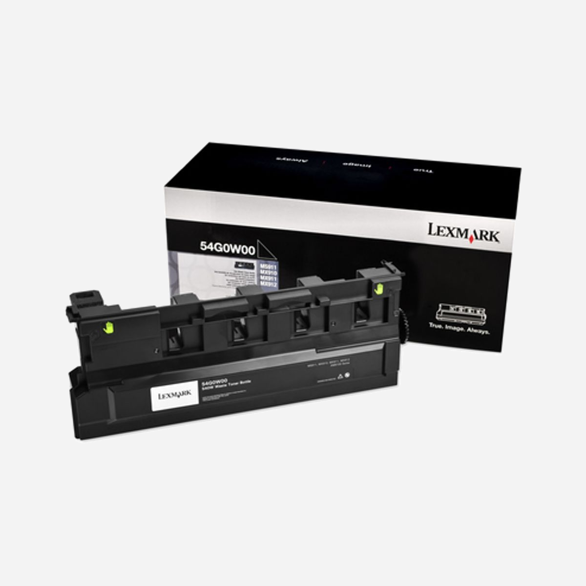 Cartouche Toner Noir Lexmark 54G0W00 Original - Impression Laser - Compatibilité MS911, MX910, MX911, MX912 - 1 Pièce - Pays d'origine Chine - L'impression en qualité professionnelle<br><br>Pour obtenir la qualité d'impression Lexmark, choisissez des fournitures Lexmark authentiques.