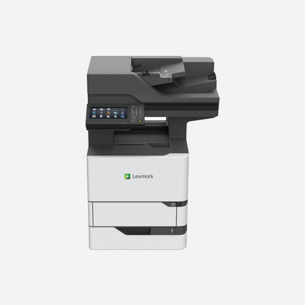 Lexmark MX721ade - Imprimante Laser Mono A4 1200x1200 DPI 62ppm Recto-Verso, Scanner Couleur ADF 200 Feuilles, Fax 33.6Kbit/s, USB 2.0, Ethernet - Lexmark MX721ade. Technologie d'impression: Laser, Impression: Impression mono, Résolution maximale: 1200 x 1200 DPI. Copier: Copie simple. Numérisation: Numérisation couleur. Télécopier: Télécopie simple. Taille de papier de série A ISO maximum: A4. Impression directe. Couleur du produit: Noir, Blanc