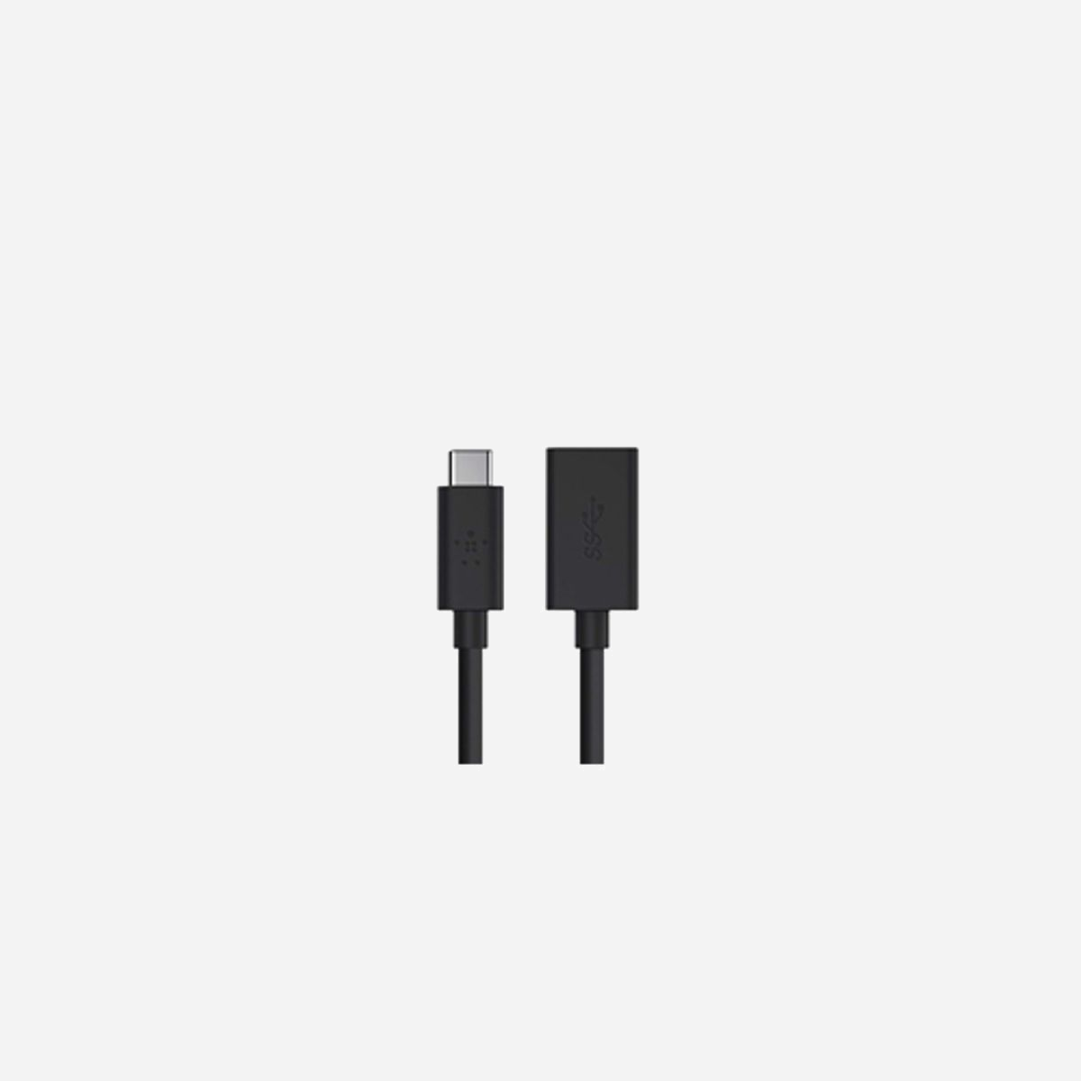 Belkin Adaptateur USB-C vers USB-A F2CU036btBLK - USB 3.2 Gen 1 (3.1 Gen 1) - 5 Gbit/s - Noir - Connecteurs Mâle/Femelle - <b>RECHARGEZ ET SYNCHRONISEZ VOS APPAREILS</b><br>L'adaptateur USB-C vers USB-A Belkin vous permet de connecter votre clé USB, votre clavier, votre souris ainsi que d'autres appareils compatibles USB-A à un appareil compatible USB-C. De plus, le câble offre également une puissance en sortie de 1,5 A pour la recharge ainsi que des débits de transfert de données de 5 Gbit/s.<br><b>Prévu pour</b><br>: connecter un appareil compatible USB-C à un appareil compatible USB-A standard tel qu'une clé USB, un clavier, une souris, etc. <br><br><b>ALIMENTEZ ET RECHARGEZ D'AUTRES APPAREILS</b><br>Cet adaptateur USB-C prend en charge les intensités en sortie jusqu'à 1,5 A et peut être utilisé pour recharger des appareils compatibles USB-A.