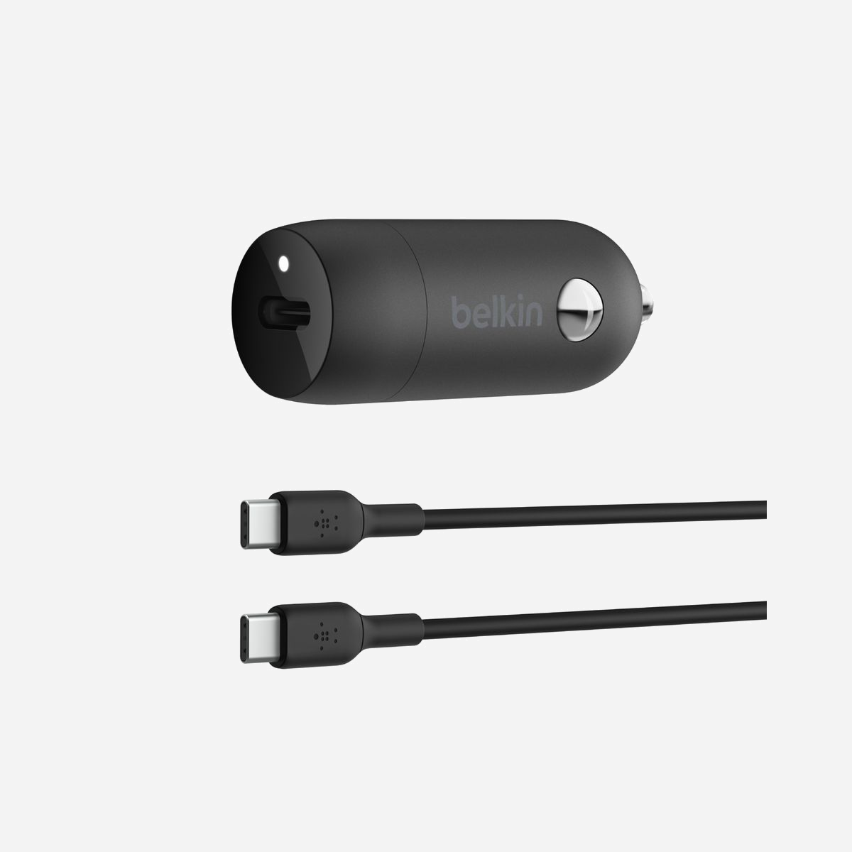 Belkin CCA004BT1MBK-B6 Chargeur Allume-cigare 30W USB-C Power Delivery (PPS) Noir - 1 Port USB-C - Câble USB-C vers USB-C 1m - Charge Rapide - Belkin CCA004bt1MBK-B6. Type de chargeur: Intérieure, Type de source d'alimentation: Allume-cigare, Compatibilité de chargeur: Ordinateur portable, Smartphone, Tablette, Quantité de ports USB de type C: 1, Charge rapide. Longueur de câble: 1 m, Couleur du produit: Noir