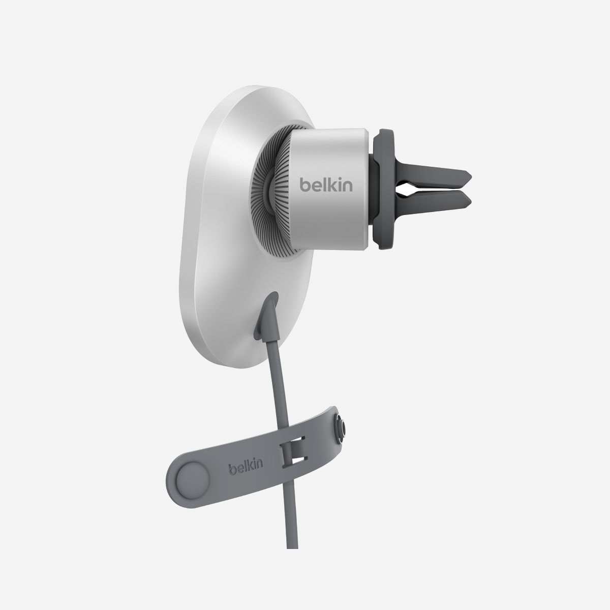 Belkin BoostCharge Pro Gris - Chargeur induction pour iPhone 12/13/14 (mini/Pro/Pro Max) - Compatibilité Apple - Référence WIC008BTGR-NCV2 - Belkin BoostCharge Pro. Couleur du produit: Gris