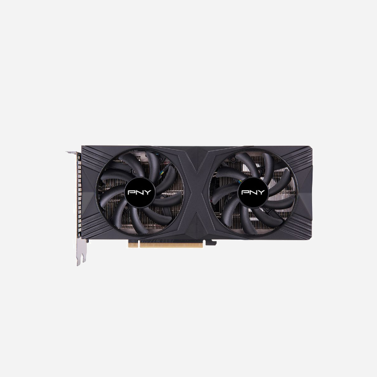 PNY GeForce RTX 4060 Ti 8Go GDDR6 VERTO Dual Fan, 2310MHz, 4352 Cœurs CUDA, PCI Express 4.0, HDMI 2.1, DisplayPort 1.4 - PNY GeForce RTX 4060 Ti VERTO Dual Fan DLSS 3. Processeur graphique famille: NVIDIA, Processeur graphique: GeForce RTX 4060 Ti, Fréquence du processeur: 2310 MHz. Mémoire carte graphique distincte: 8 Go, Type de mémoire de l'adaptateur graphique: GDDR6, Mémoire Bus: 128 bit. Résolution maximale: 7680 x 4320 pixels. Version DirectX: 12 Ultimate, Version OpenGL: 4.6. Type d'interface: PCI Express 4.0. Type de refroidissement: Actif, Nombre de ventilateurs: 2 ventilateur(s)