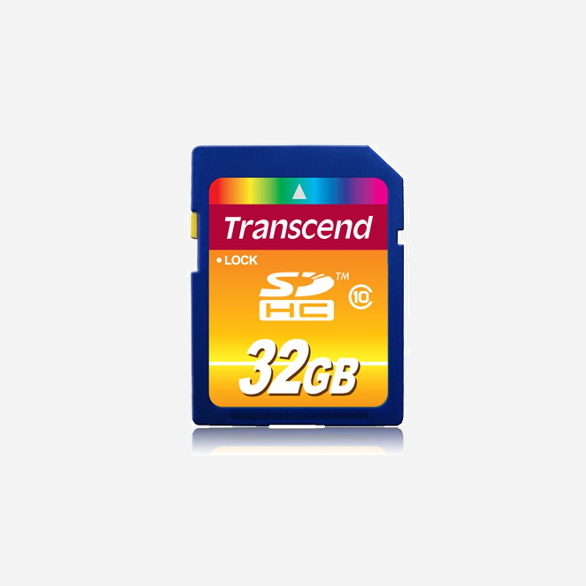 Transcend TS32GSDHC10 Carte Flash SDHC 32Go, Classe 10, Vitesse Lecture 30Mo/s, Mémoire NAND, Température -25°C à 85°C, 24x32x2.1mm - Capables de transferts jusqu’à 30Mo/s, les cartes mémoires Transcend SDXC/SDHC Classe 10 se distinguent par leurs performances et la complémentarité qu’elles proposent avec les caméscopes Full HD et appareils photo numériques haute résolution. Ces cartes sont adaptées à la prise de clichés en rafale ainsi qu’à l’enregistrement de vidéos fluides en Full HD.<br><br>- Intégralement conforme au standard SD 3.0<br>- La classification de vitesse Classe10 assure des performances en écriture élevées et fiables<br>- Fonctionnement simple en plug-and-play<br>- Système de fichier exFAT efficace (pour carte SDXC uniquement)<br>- ECC (Error Correcting Code) intégré pour la détection et la correction des erreurs de transfert<br>- Programme exclusif RecoveRx de récupération des photos