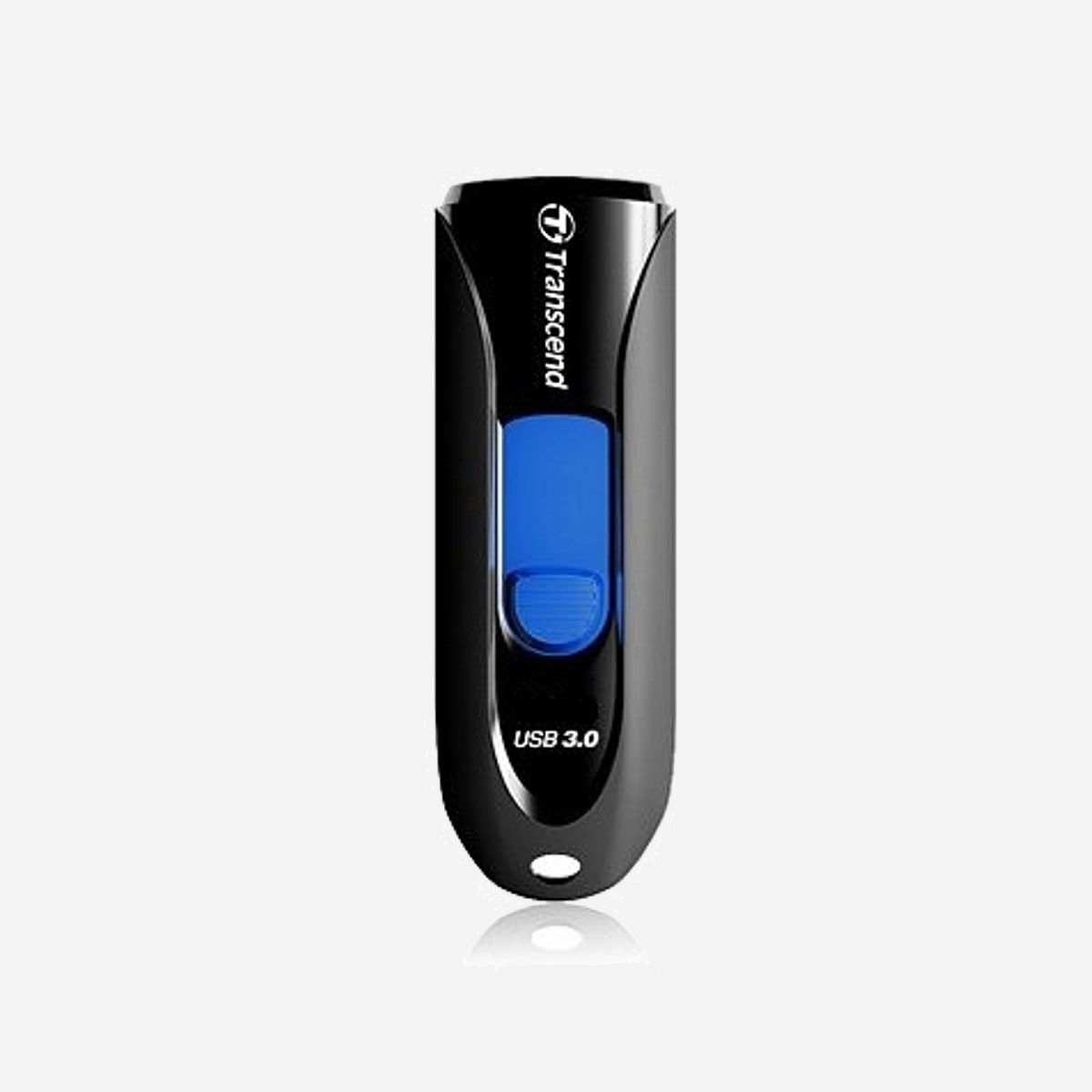 Transcend JetFlash 790 64GB USB 3.2 Gen 1 Type-A Noir/Bleu (TS64GJF790K) Compatible Windows/macOS/Linux, Format Slide - La clé USB 3.0 JetFlash 790 propose un connecteur USB coulissant qui protège vos données pendant vos déplacements. Déplacez simplement le curseur coloré pour sortir et rentrer le connecteur. La JetFlash 790 supporte l’interface de nouvelle génération USB 3.0 SuperSpeed et propose une capacité mémoire pouvant monter jusqu’à 128Go.