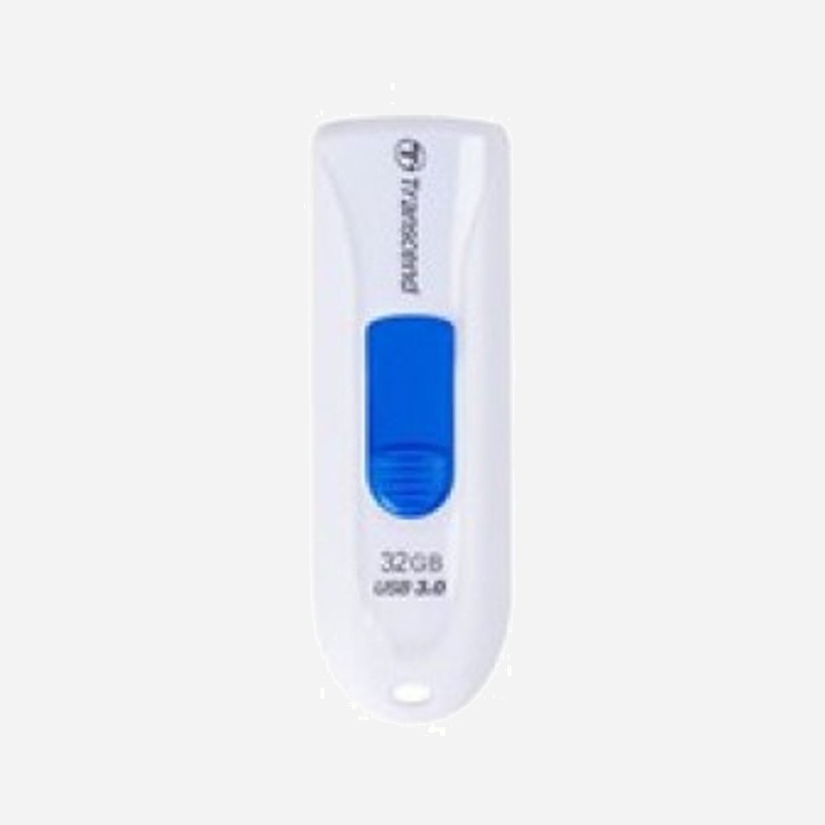 Transcend JetFlash 790 32GB USB 3.2 Gen 1 Type-A Blanc, Format Slide, Compatible Windows/macOS/Linux, Dimensions 63.6x21.2x10.6mm, 4.9g - Transcend JetFlash 790 32GB. Capacité: 32 Go, Interface de l'appareil: USB Type-A, Version USB: 3.2 Gen 1 (3.1 Gen 1). Format: Slide. Poids: 4,9 g. Couleur du produit: Blanc