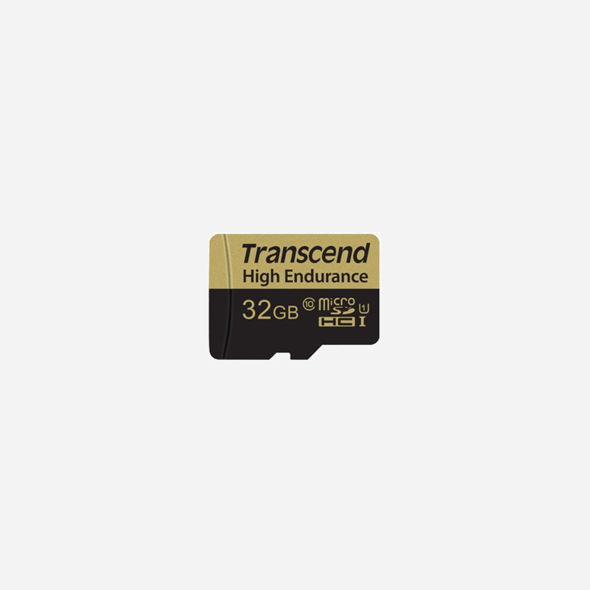 Transcend MicroSDHC 32Go Classe 10 MLC, UHS-I, 95MB/s Lecture, 25MB/s Ecriture, Endurance 10000 cycles, Température -25°C à 85°C, Adaptateur SD inclus - Destinées aux enregistreurs vidéo pour véhicules, cameras de sécurité et systèmes de surveillance, les cartes mémoires Transcend microSDXC/SDHC haute endurance se distinguent par leurs puces NAND Flash MLC de qualité supérieure qui assurent une endurance d’enregistrement en Full HD jusqu’à 12,000 heures*. Afin d’assurer un niveau de qualité irréprochable, les cartes microSDXC/SDHC passent de nombreux tests dans les conditions les plus difficiles afin d’assurer une résistance excellente aux différences de températures, aux rayons X, aux chocs, à l’électricité statique et à l’humidité.