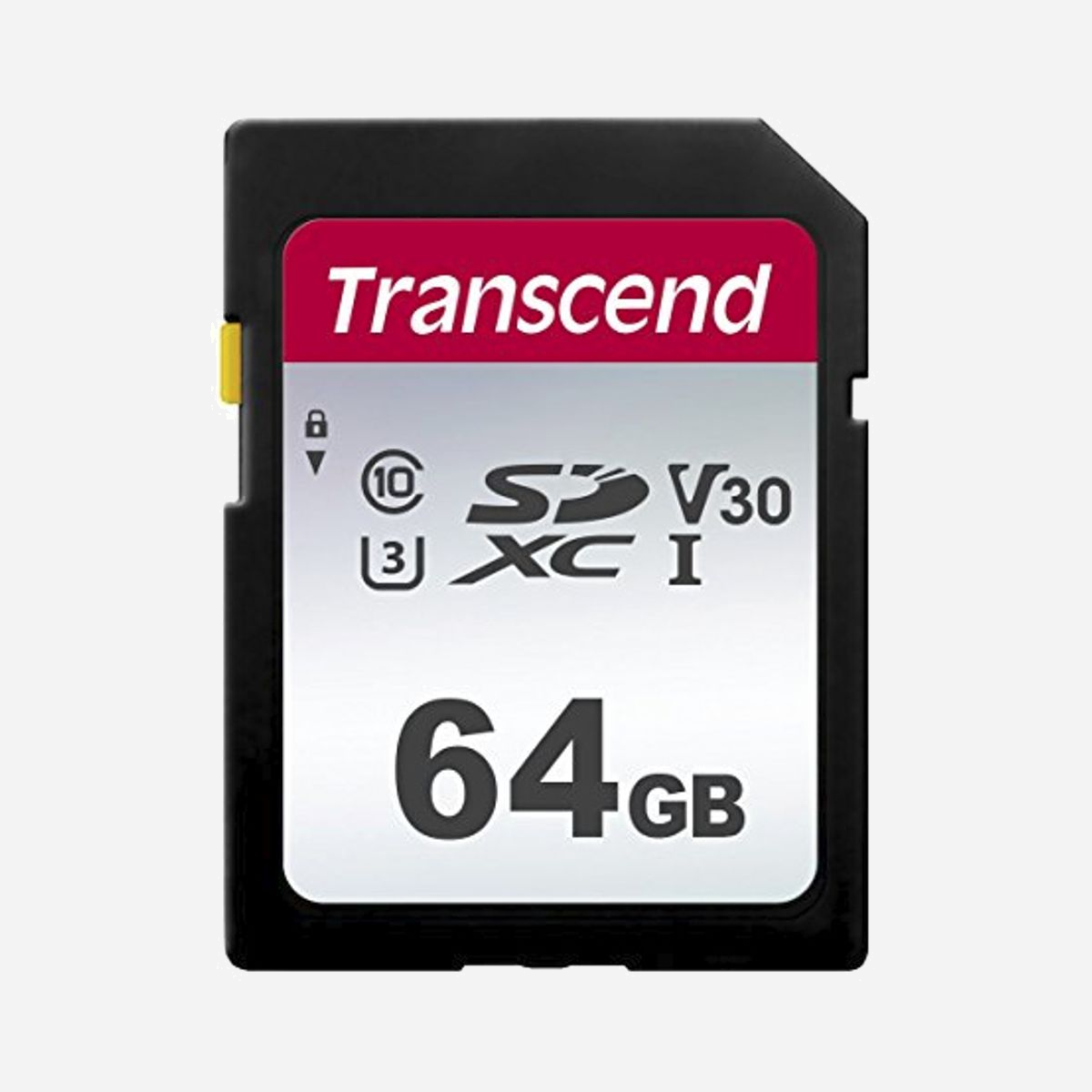 Transcend TS64GSDC300S Carte Flash SDXC 64Go NAND Classe 10 UHS-I U3 V30 Lecture 95Mo/s Ecriture 40Mo/s Résistante Chocs Température Eau Rayons X - Les cartes mémoire SDXC/SDHC 300S de Transcend offrent les performances et la capacité nécessaires pour exploiter toute la puissance de votre appareil photo numérique ou caméscope compatible UHS-I. En plus de vitesses de transfert incroyables, les cartes répondent aux normes UHS Video Speed Class 30 (V30) pour une capture vidéo 4K fluide et ininterrompue.