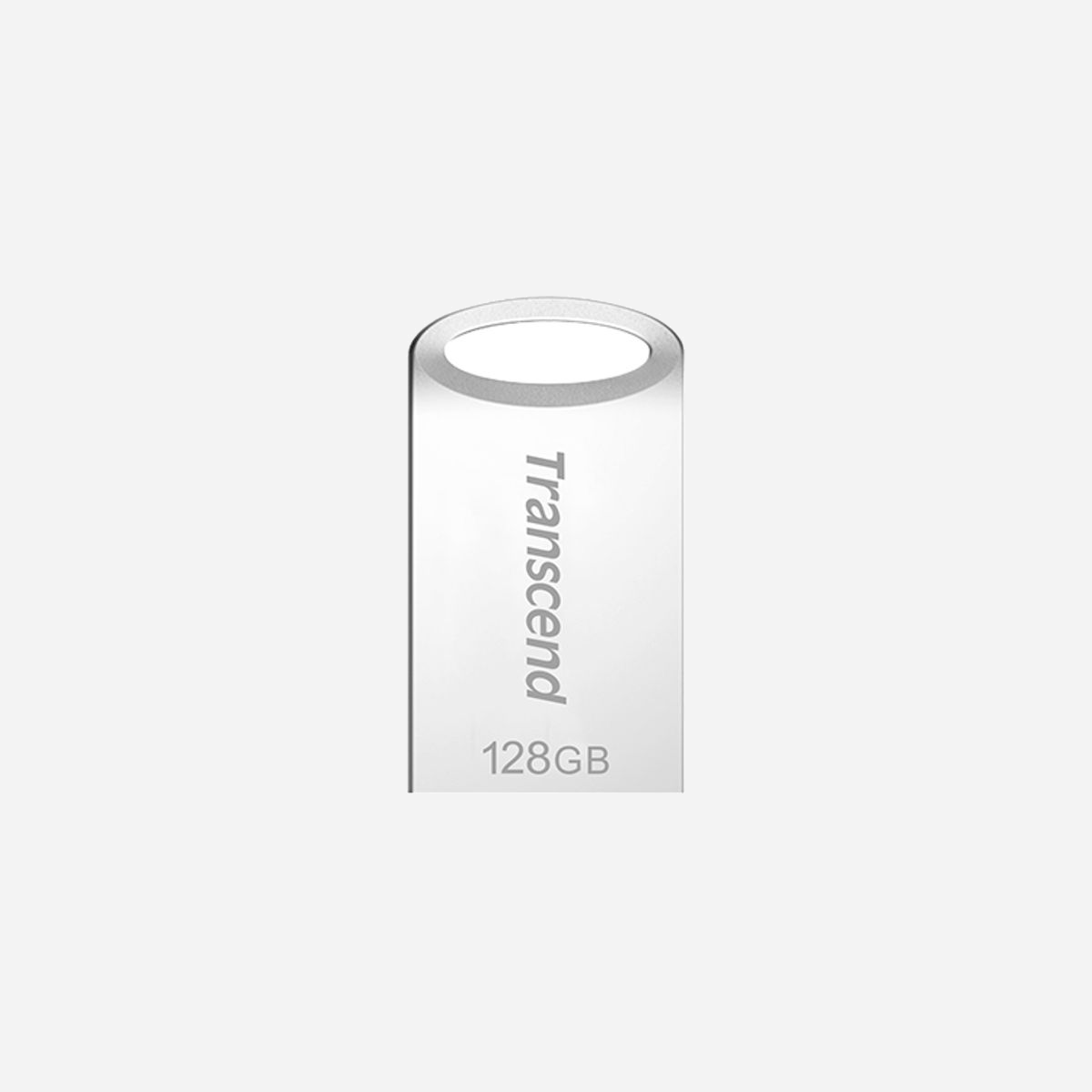 Transcend JetFlash 710 128 Go USB Type-A 3.2 Gen 1 Boîtier Métal Argent - Dimensions 12.2x6x22.4mm, Compatible Windows/macOS/Linux - La clé USB JetFlash 710 répond parfaitement aux attentes modernes en matière de haute vitesse dans un format compact. Sa conception métallique miniature permet à la JetFlash 710 de s'intégrer discrètement dans un port USB. Son design ergonomique la rend facile à manipuler. En outre, la fabrication COB (Chip on Board) lui confère une résistance totale à la poussière, aux chocs et aux projections d'eau!