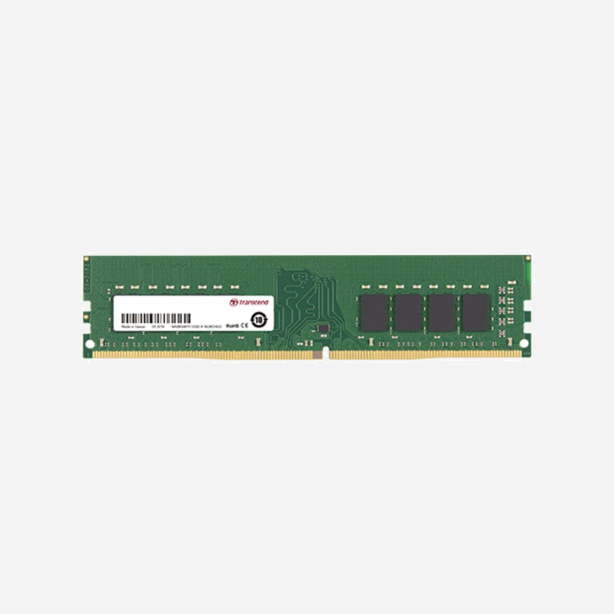 Transcend Module Mémoire DDR4 8 Go 2666 MHz CL19 DIMM 288-pin 1.2V Unbuffered ECC Non - TS2666HLB-8G pour PC/Serveur - Transcend TS2666HLB-8G. composant pour: PC/serveur, Mémoire interne: 8 Go, Disposition de la mémoire (modules x dimensions): 1 x 8 Go, Type de mémoire interne: DDR4, Fréquence de la mémoire: 2666 MHz, Support de mémoire: 288-pin DIMM, Latence CAS: 19