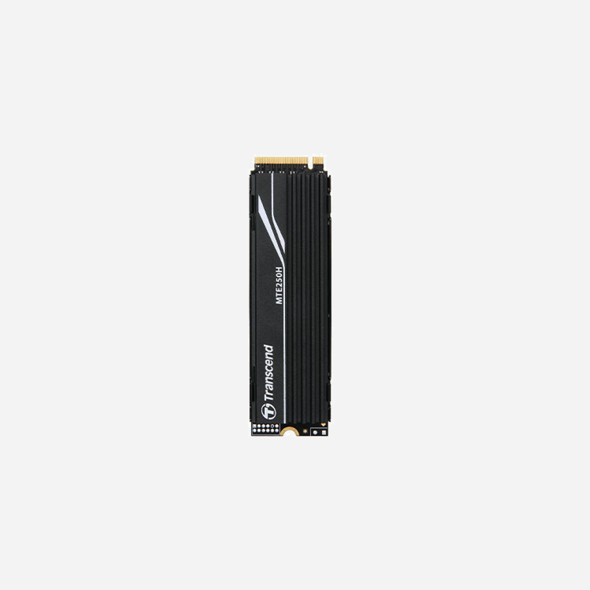 Transcend SSD M.2 1 To PCIe 4.0 NVMe 1.4 MTE250H, 3D NAND, Lecture 7200Mo/s, Ecriture 6200Mo/s, 2280, Windows/Linux, TBW 1480, TS1TMTE250H - Transcend MTE250H. Capacité du Solid State Drive (SSD): 1 To, Facteur de forme SSD: M.2, Vitesse de lecture: 7200 Mo/s, Vitesse d'écriture: 6200 Mo/s, composant pour: PC