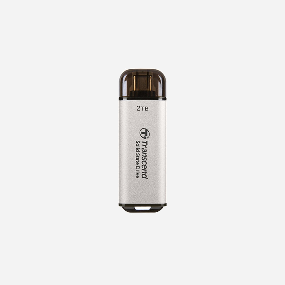 Transcend ESD300 2 To SSD Portable USB Type-C 10 Gbit/s Argent - Lecture 1050 Mo/s, Écriture 950 Mo/s, 3D NAND, Compatible Windows/macOS/Android - L'ESD300 est le plus petit SSD portable de Transcend qui offre un taux de transfert fulgurant de 10 Gbps et une capacité de stockage capacitive allant jusqu'à 2 To, vous permettant de transférer de vastes quantités de fichiers en un clin d'œil. Compatible avec tous les appareils USB Type-C, l'ESD300 est une option de stockage externe pratique et efficace dont vous ne pourrez pas vous passer ! <br><br><b>Vitesse maximale, performances maximales</b><br><br>Le SSD portable ESD300 de Transcend est doté d'un taux de transfert ultra-rapide de 10 Gbps et de la technologie de pointe SLC Cache, offrant des vitesses de lecture/écriture ultra-rapides allant jusqu'à 1050/950 Mo/s. L'ESD300 est également rétrocompatible avec les interfaces USB 2.0 et 3.0, ce qui vous permet de disposer d'une solution de stockage unique pour tous vos appareils.<br><br><b>Apportez-le où que vous alliez</b><br><br>L'ESD300 est une véritable merveille de taille et de commodité ! Son design élégant, comparable à celui d'une clé USB classique, vous permet de la glisser sans effort dans votre poche et de l'emporter partout avec vous. Avec l'ESD300, vos données sont toujours à portée de main. Dites adieu aux câbles et à l'encombrement, et profitez de la puissance de la portabilité avec l'ESD300 !<br><br><b>USB Type-C : Des possibilités illimitées</b><br><br>L'ESD300 est équipé d'un connecteur polyvalent de type C, ce qui facilite les transferts de fichiers rapides comme l'éclair entre tous vos appareils de type C !<br><br><b>Une grande capacité au bout des doigts</b><br><br>L'ESD300 offre une capacité de stockage impressionnante allant jusqu'à 2 To, ce qui vous garantit un espace suffisant pour toutes vos présentations importantes, vos vidéos 4K, vos fichiers musicaux et vos photos haute résolution. Votre fidèle compagnon pour la vie en déplacement !<br><br><b>Compatibilité sans limites</b><br><br>L'ESD300 peut être utilisé en toute transparence avec de nombreux appareils et systèmes d'exploitation, notamment Windows, macOS, iPadOS et Android. Ses vitesses de transfert ultra-rapides et son extension de capacité extra-large s'adressent aux PC, ordinateurs portables, tablettes, smartphones et même aux consoles de jeu.<br><br><b>Construit pour durer, conçu pour impressionner</b><br><br>Logées dans un boîtier en aluminium durable et dissipateur de chaleur, vos données sont gardées intactes et en sécurité où que vous alliez. Doté d'un contrôleur de qualité SSD et d'une mémoire flash NAND de haute qualité, l'ESD300 est également équipé d'un système ECC embarqué avancé pour une protection optimale des données.<br><br><b>Qualité Garantie</b><br><br>L'ESD300 est couvert par une garantie limitée de cinq ans. Pour garantir un niveau de qualité optimal, les disques SSD Transcend sont soumis à des tests rigoureux à tous les stades de la production, y compris des tests de vibration, de température et d'humidité, de vitesse et de fonctionnalité.<br><br><b>Logiciel à valeur ajoutée</b><br><br>Téléchargeable gratuitement sur le site officiel de Transcend, le logiciel de gestion de données Transcend Elite est compatible avec Windows et macOS. Transcend Elite propose des fonctions de sauvegarde et de restauration, de cryptage des données et de sauvegarde dans le cloud, vous aidant à garder vos fichiers importants organisés, protégés et à jour !