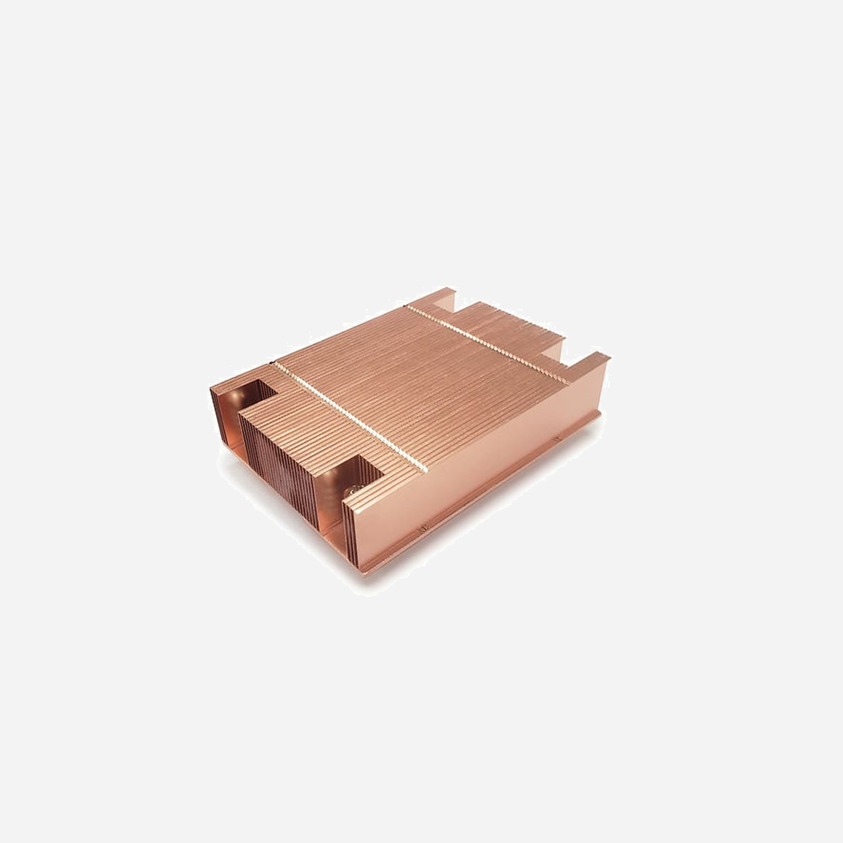 Dynatron A46 Dissipateur/Radiateur CPU Cuivre, Socket AM4/AM5, Dimensions radiateur 11x8x2.69cm, Poids 440g, Refroidissement processeur (1 pièce) - Dynatron A46. Type: Dissipateur thermique/Radiateur. Couleur du produit: Cuivre