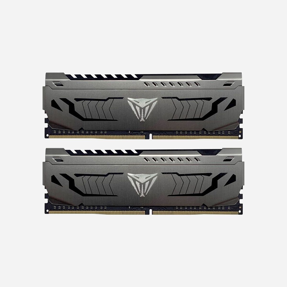 Patriot Memory Viper Steel 16Go (2x8Go) DDR4 3000MHz 288-pin DIMM CL16 1.35V Dual Channel - PVS416G300C6K - Patriot Memory Viper Steel PVS416G300C6K. composant pour: PC/serveur, Mémoire interne: 16 Go, Disposition de la mémoire (modules x dimensions): 2 x 8 Go, Type de mémoire interne: DDR4, Fréquence de la mémoire: 3000 MHz, Support de mémoire: 288-pin DIMM, Latence CAS: 16